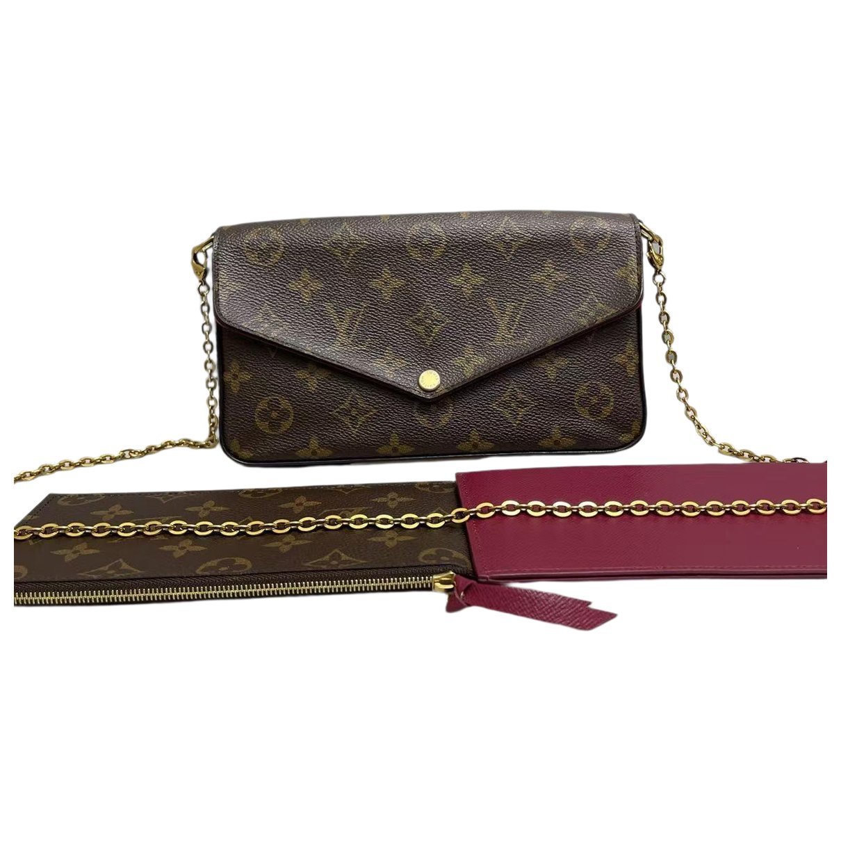 Félicie leather handbag