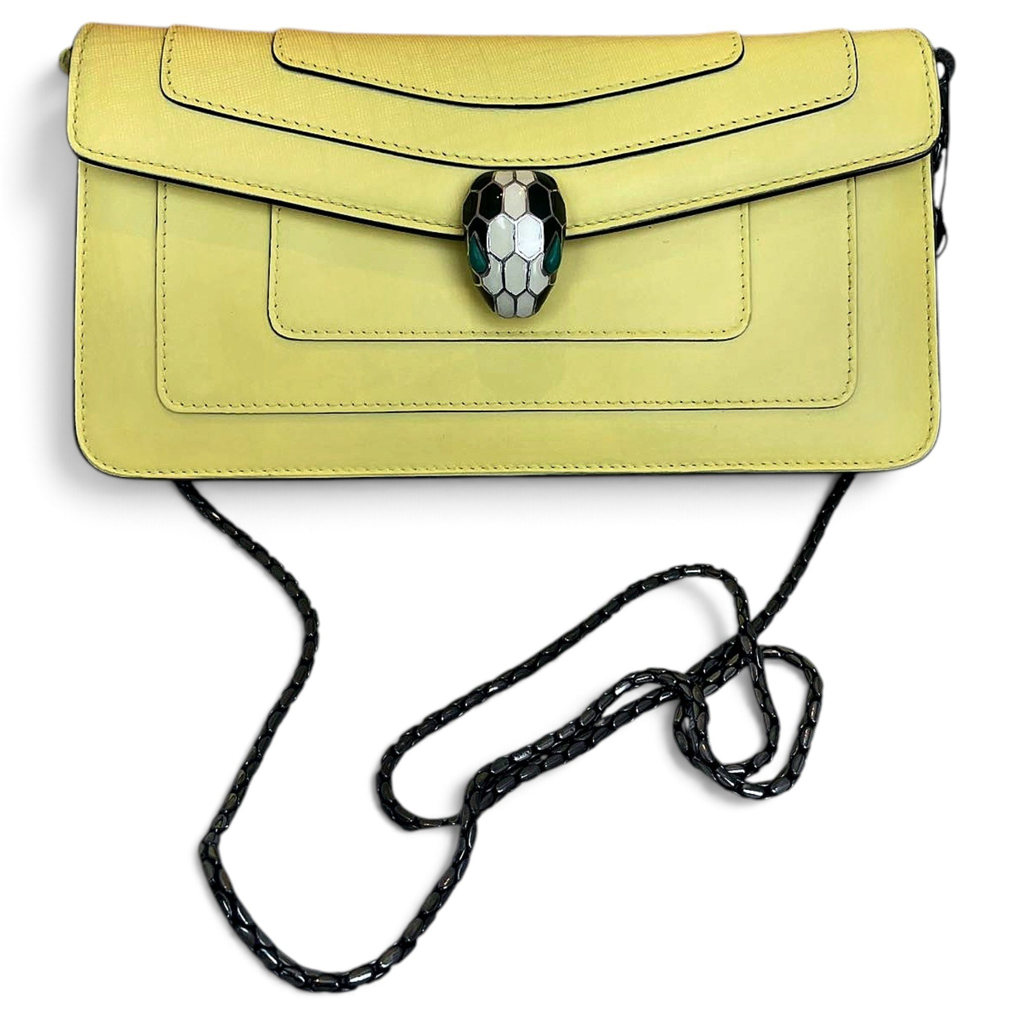 Serpenti leather crossbody bag