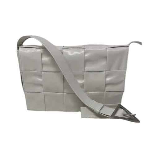 Cassette leather crossbody bag