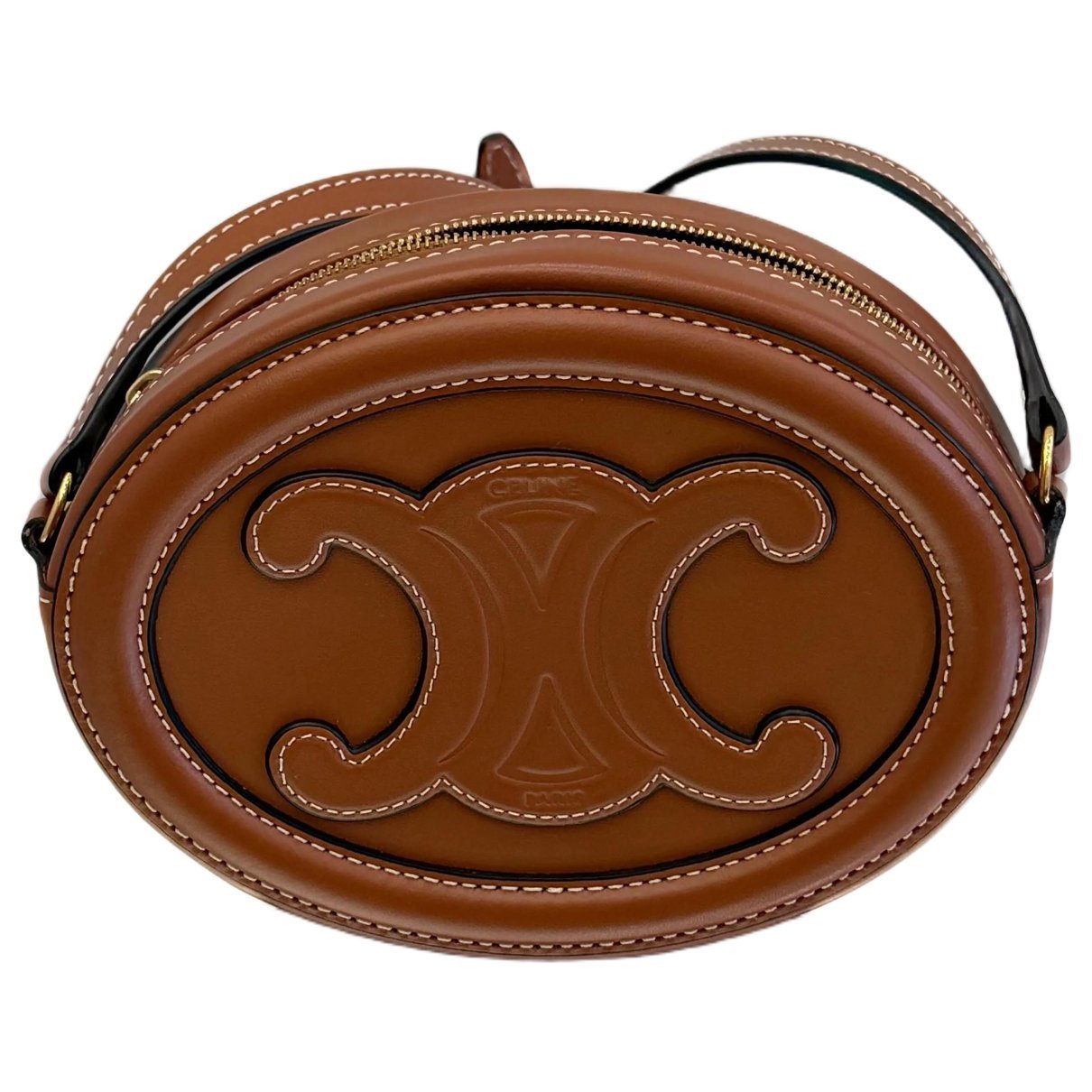 Leather crossbody bag