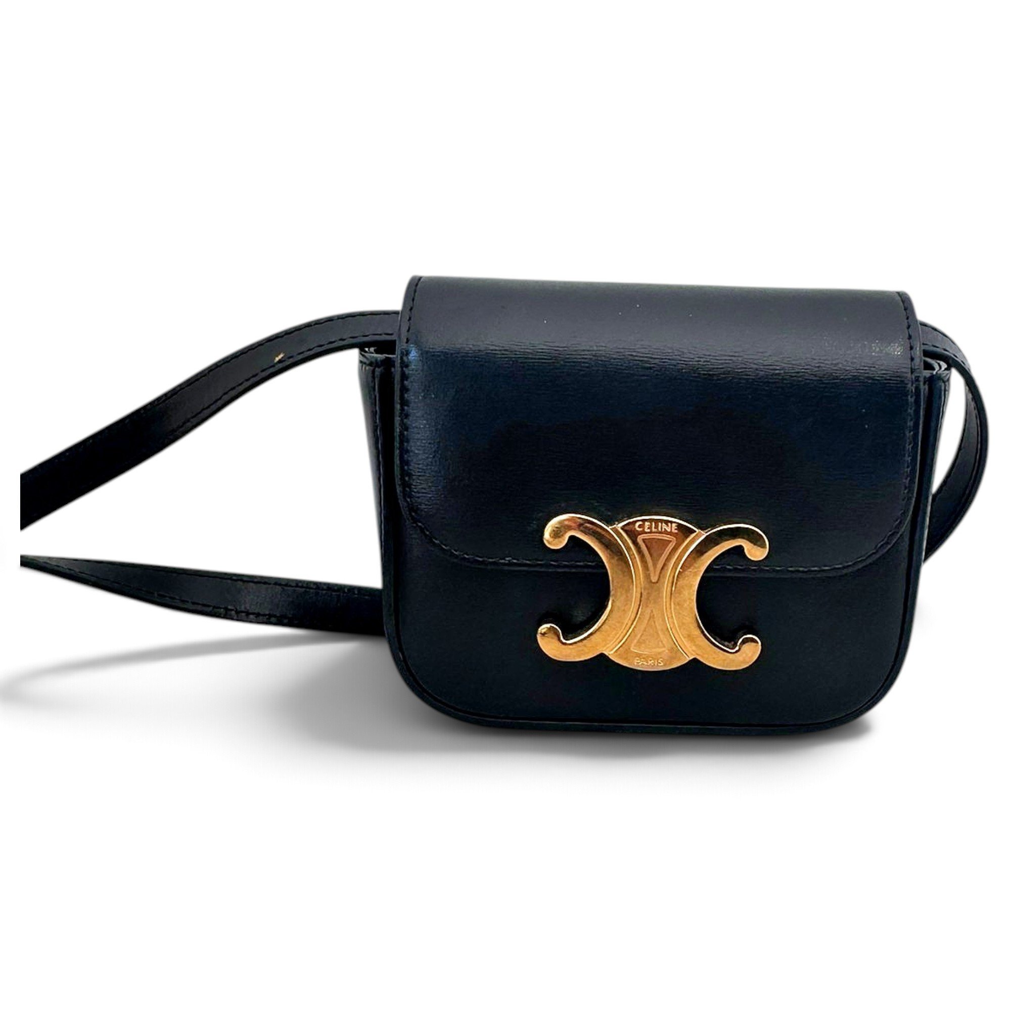 Leather crossbody bag