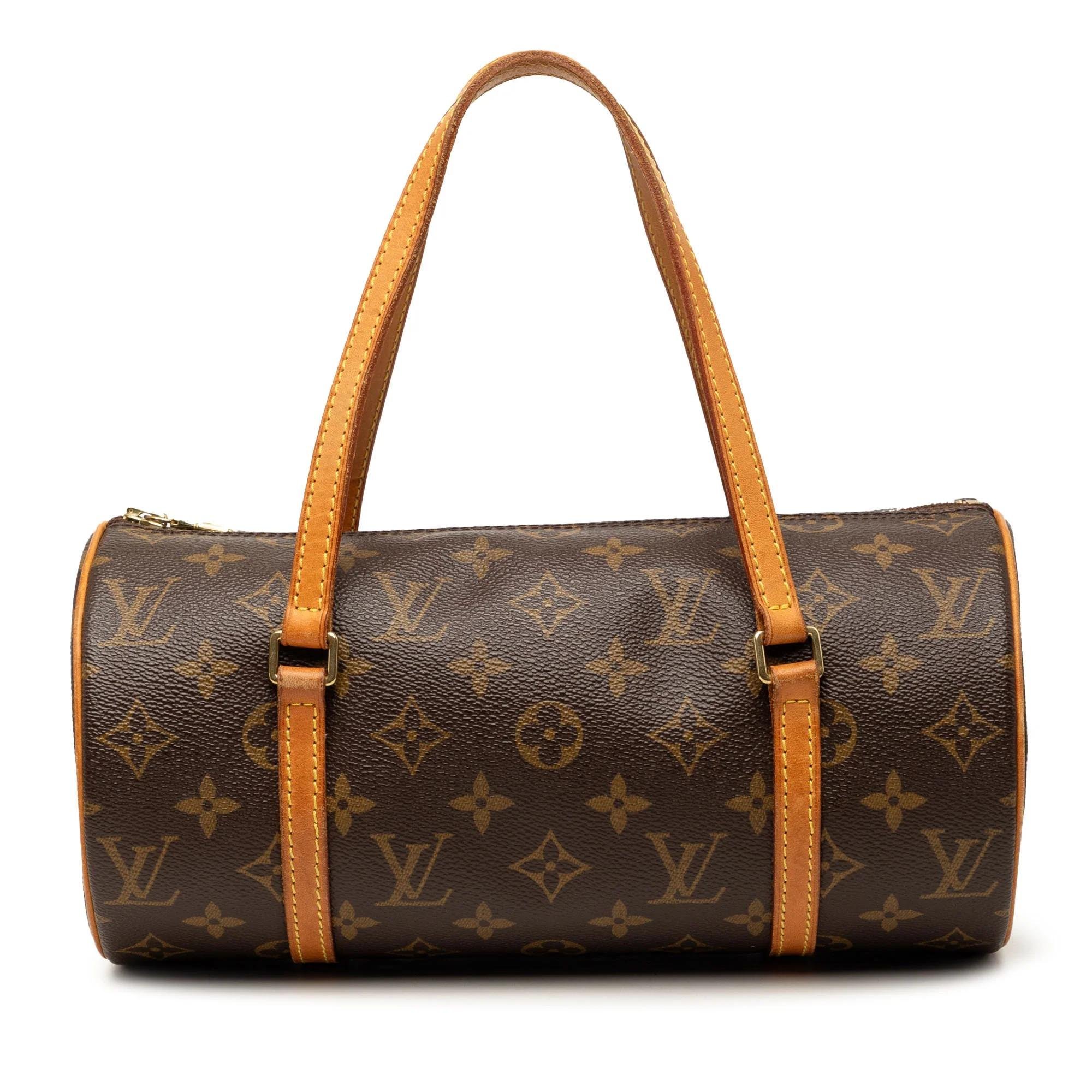 Papillon leather handbag