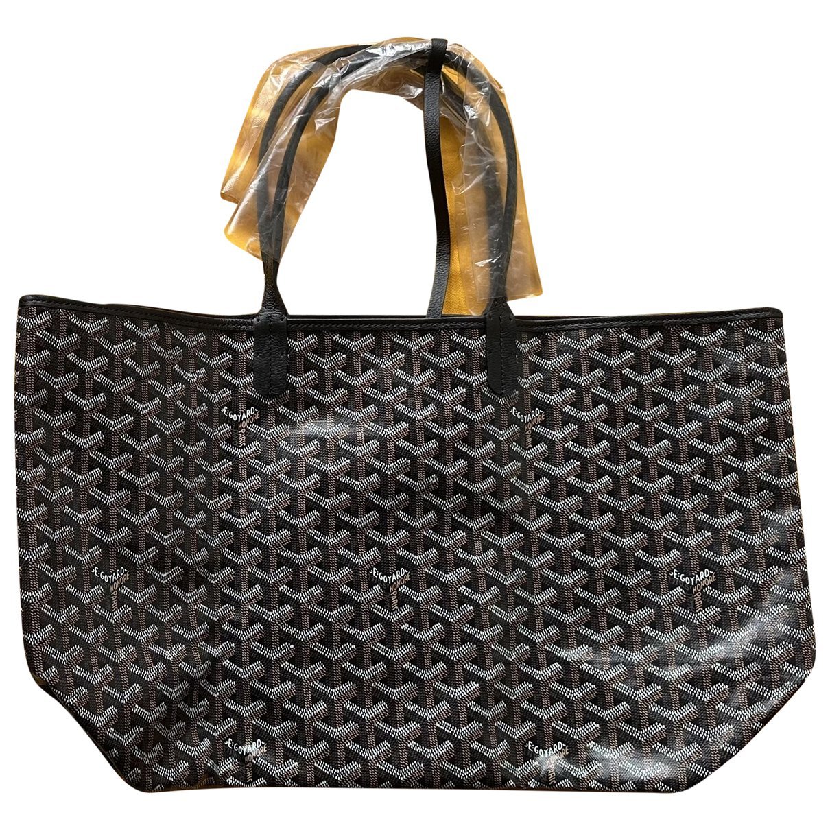 Goyard Saint-Louis leather tote