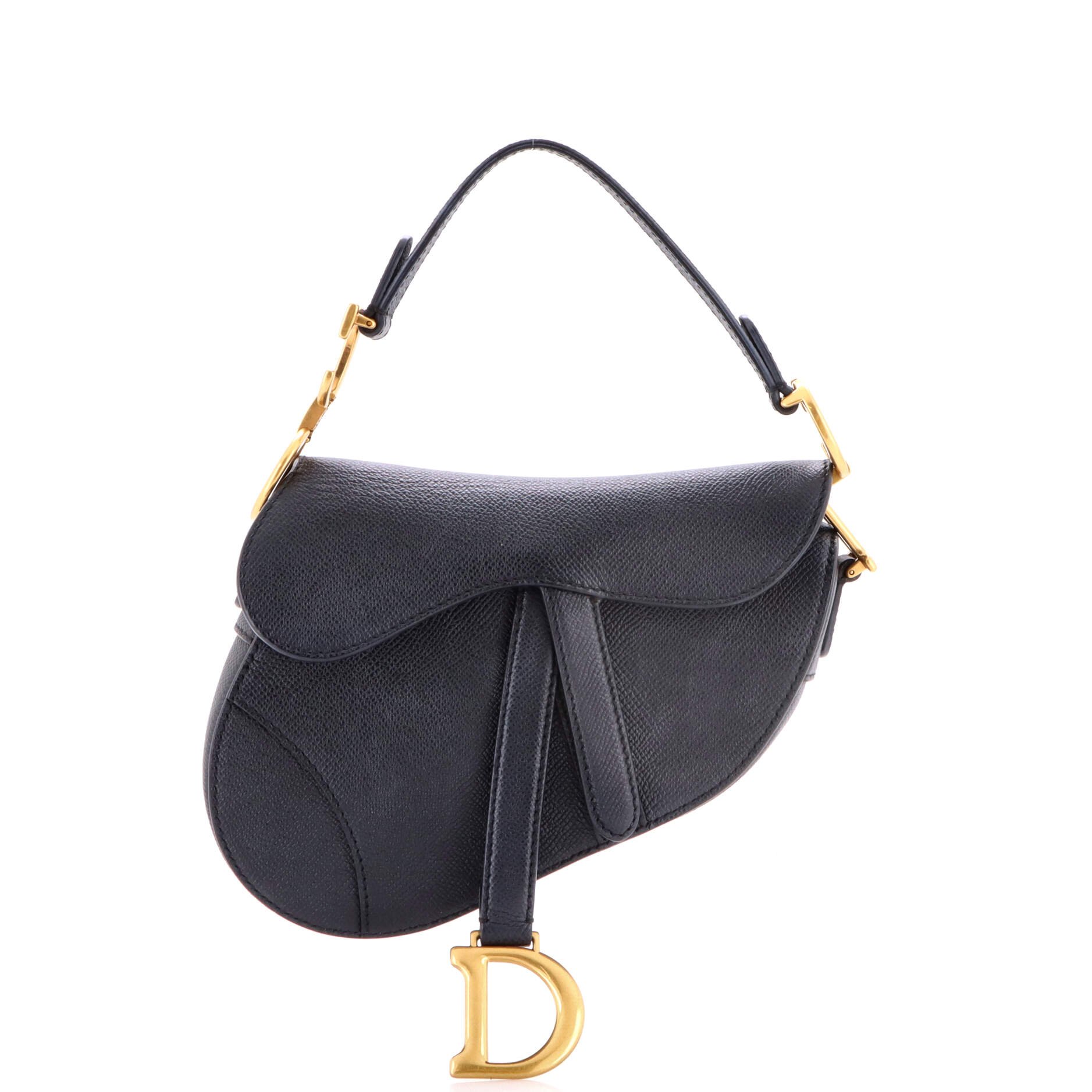 Dior Saddle Handbag Leather Mini