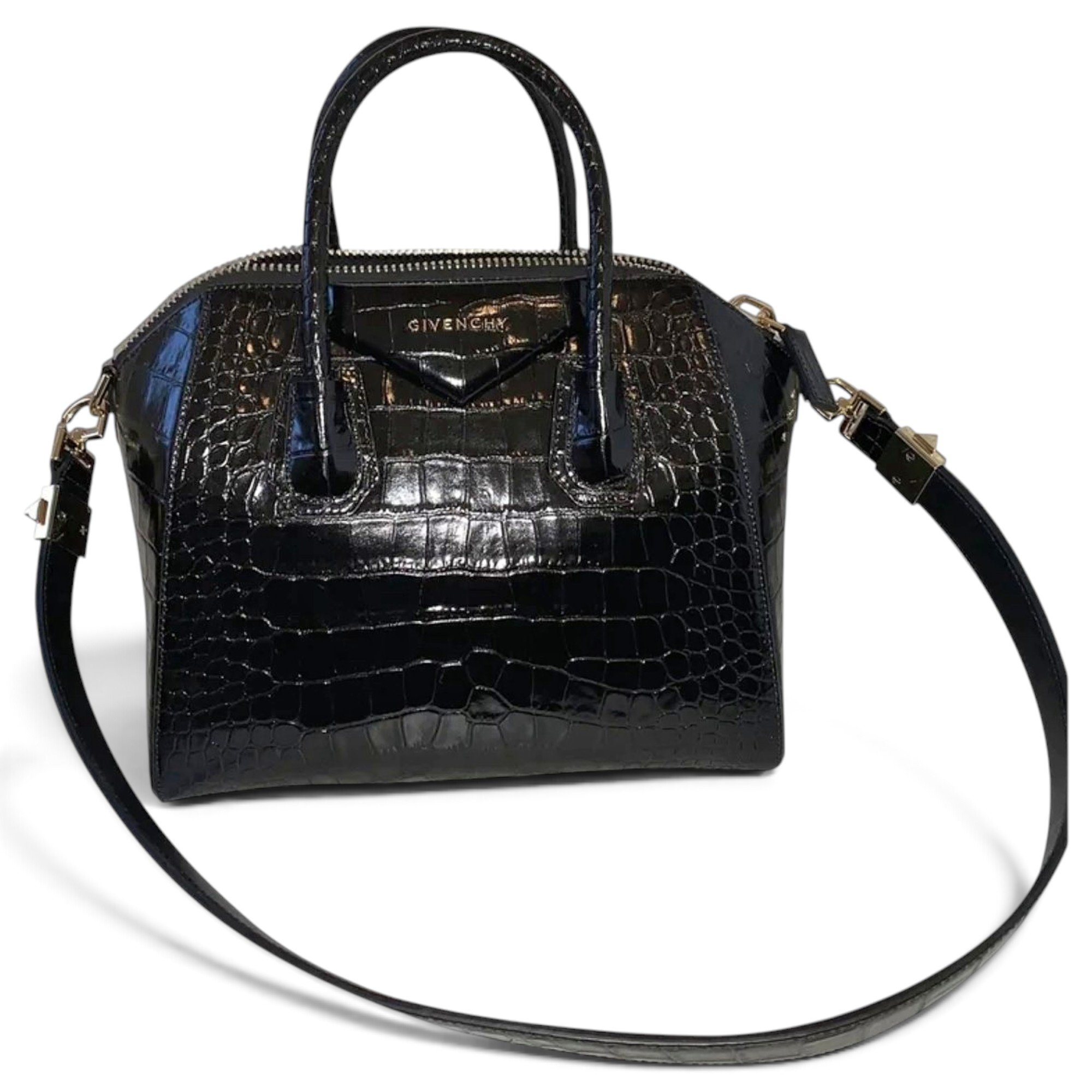 Antigona leather handbag