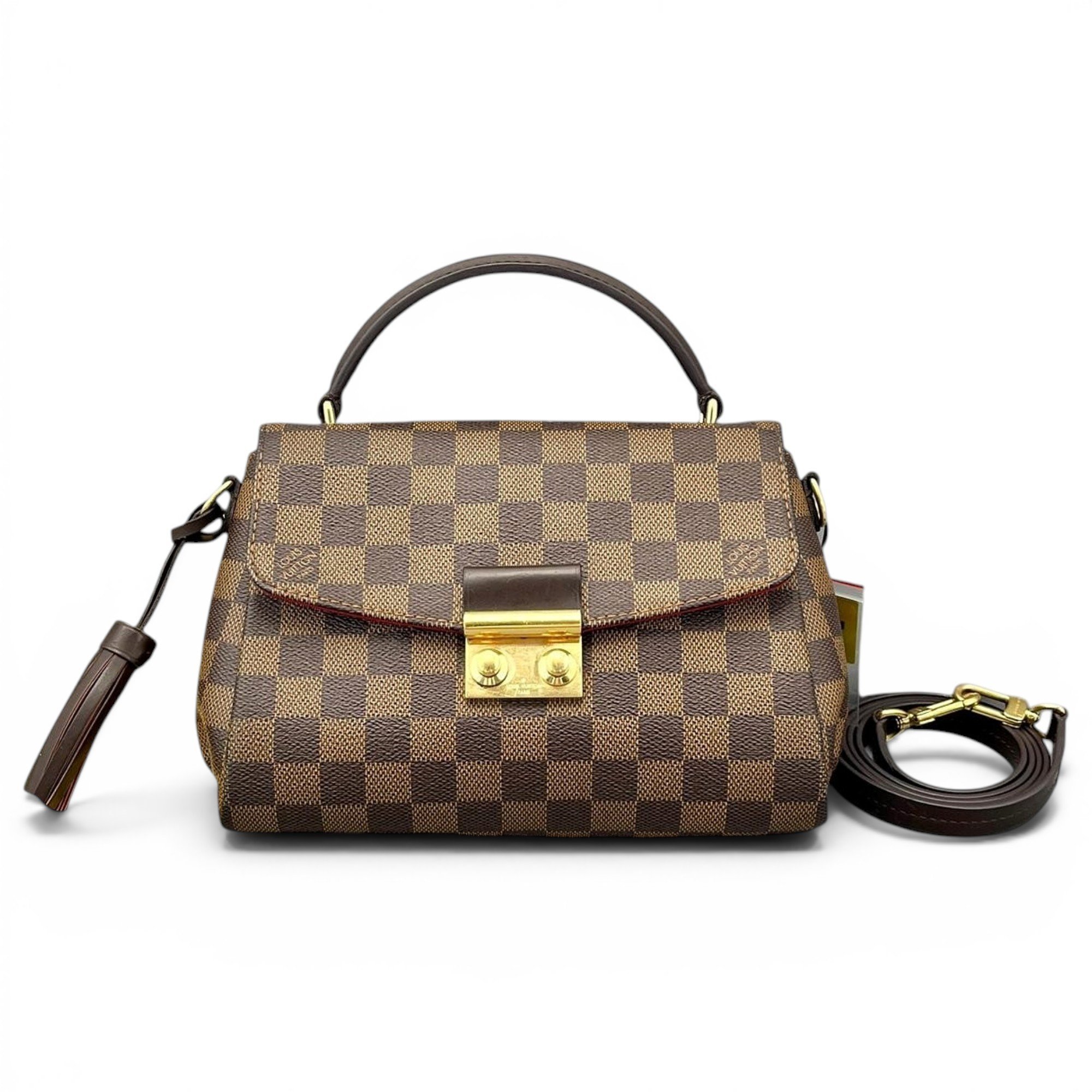 Croisette leather handbag