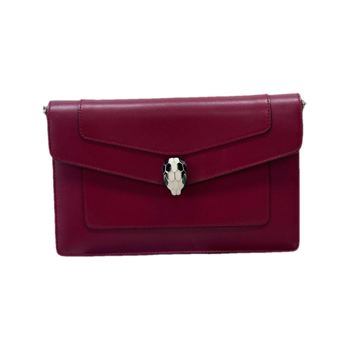 Bvlgari Serpenti leather handbag