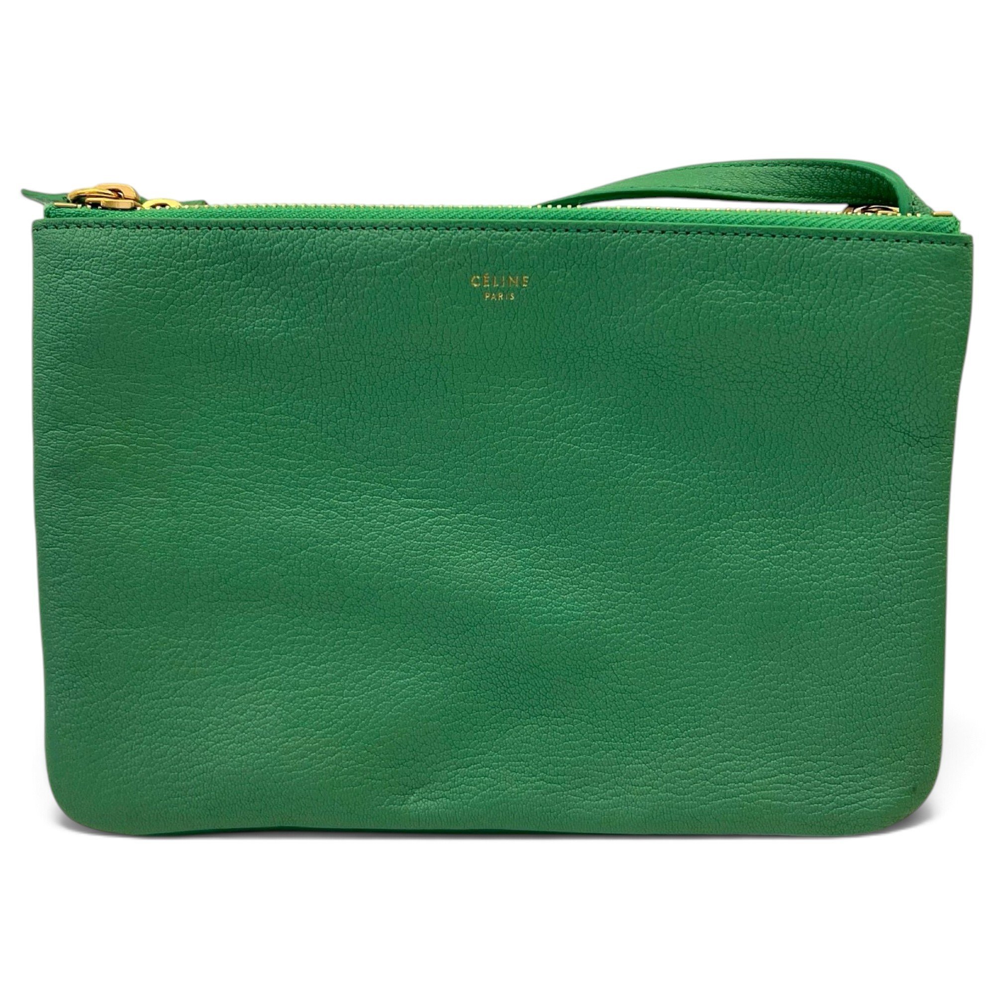 Trio leather crossbody bag