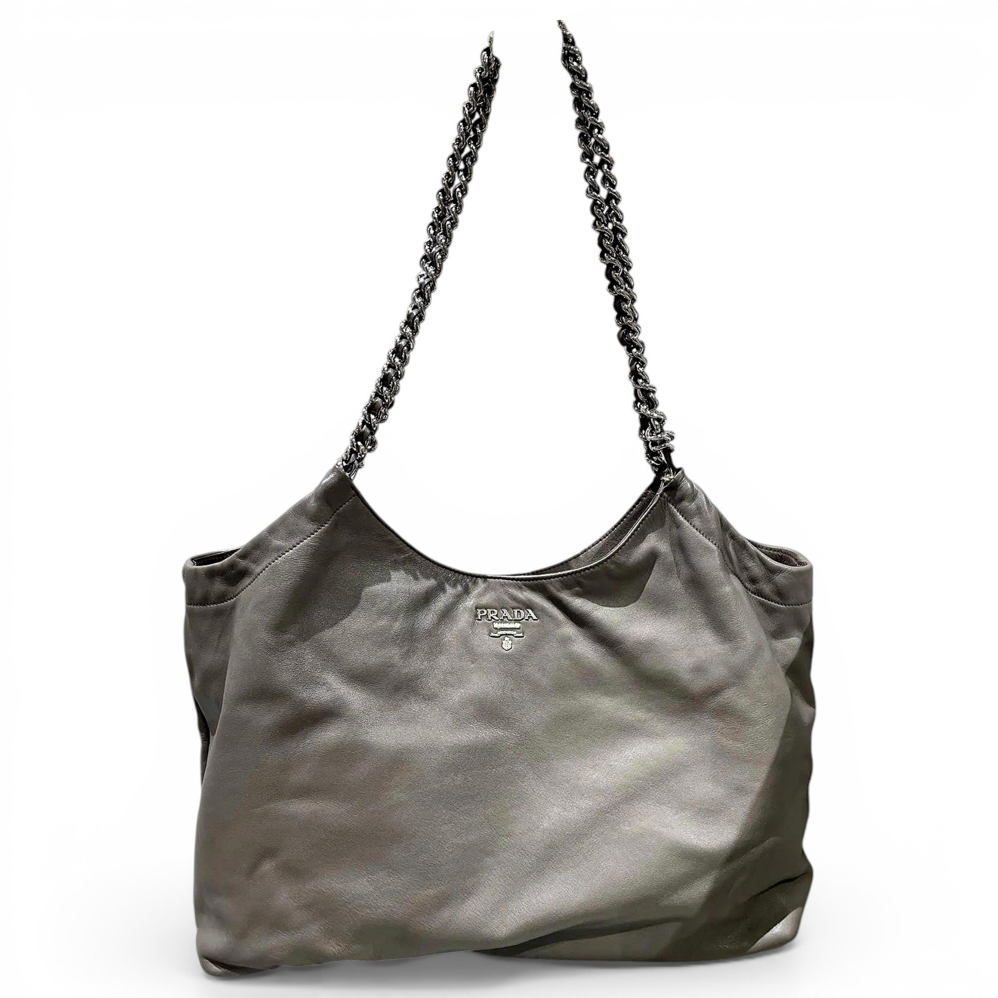 Leather tote