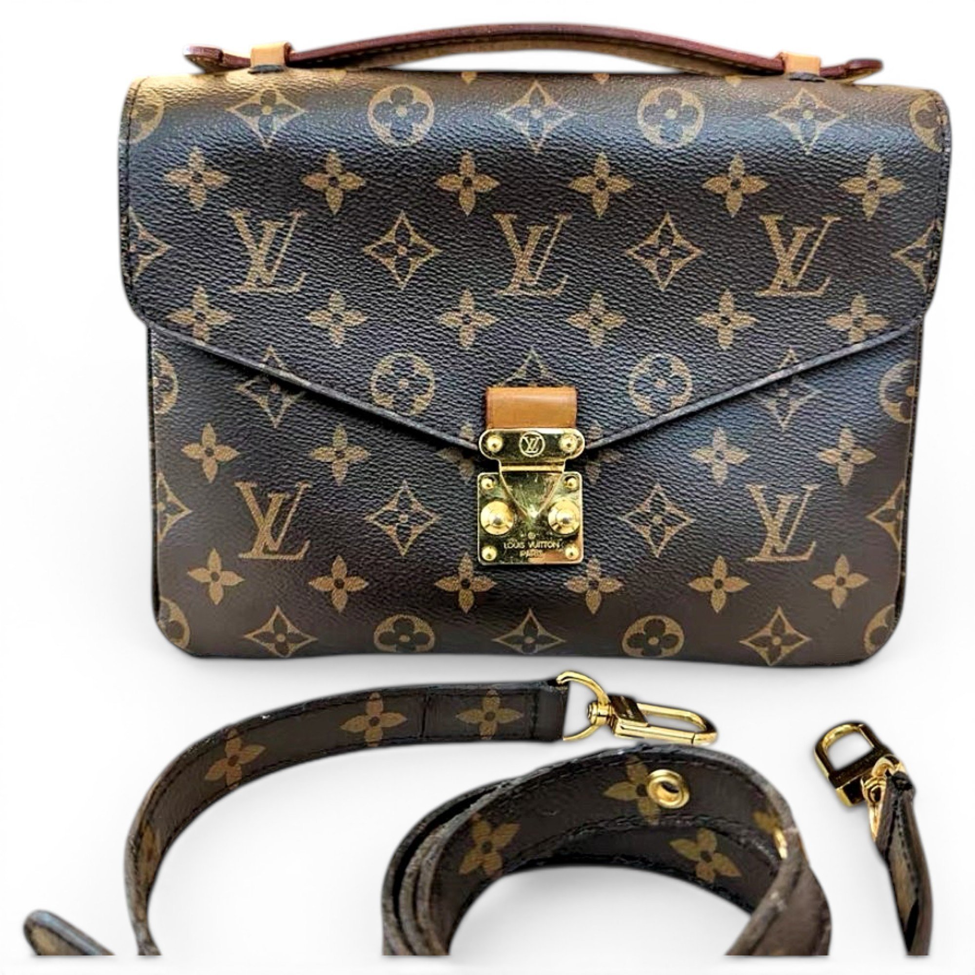 Metis leather crossbody bag