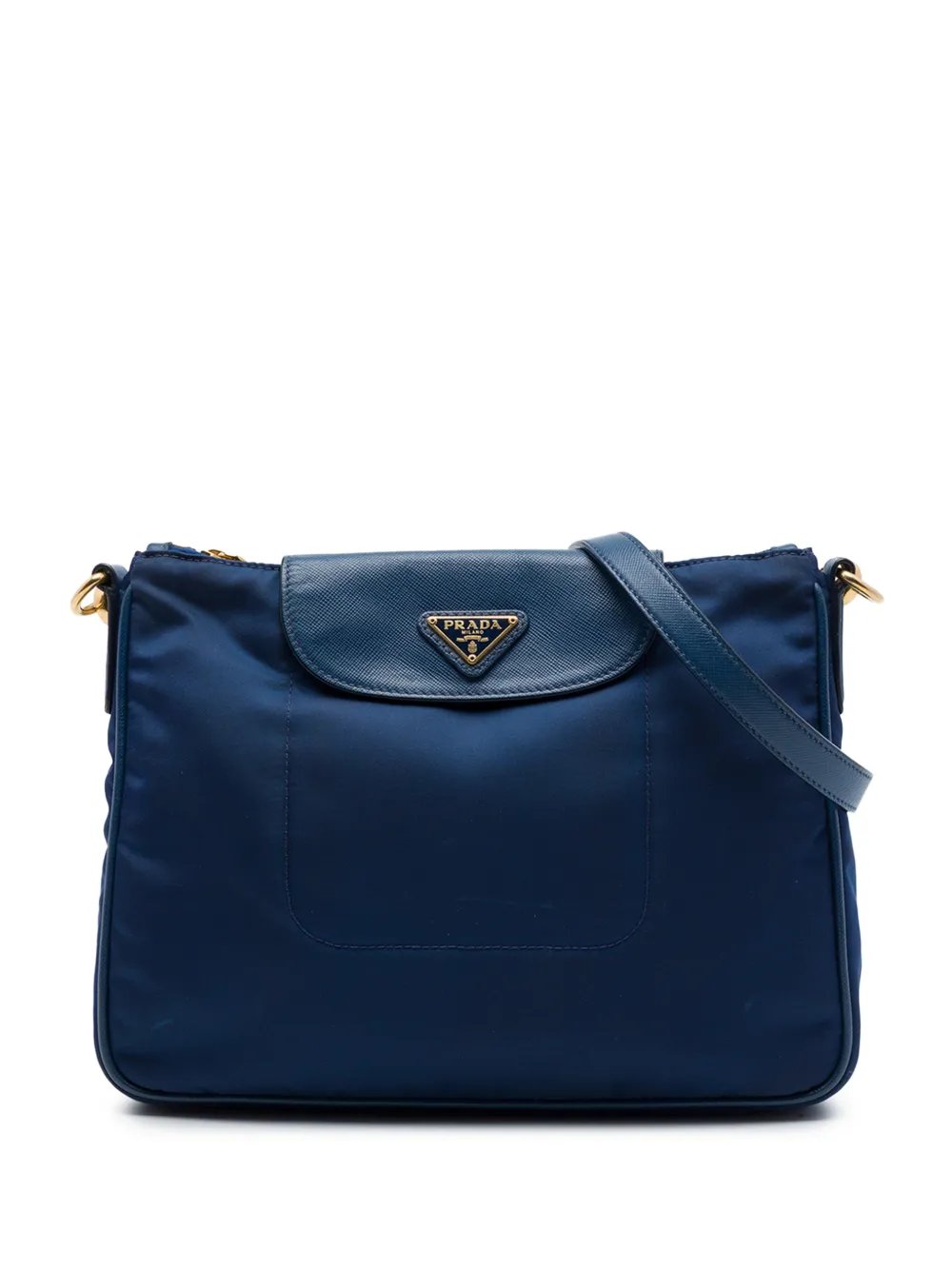 2000-2013 Saffiano Trimmed Tessuto crossbody bag