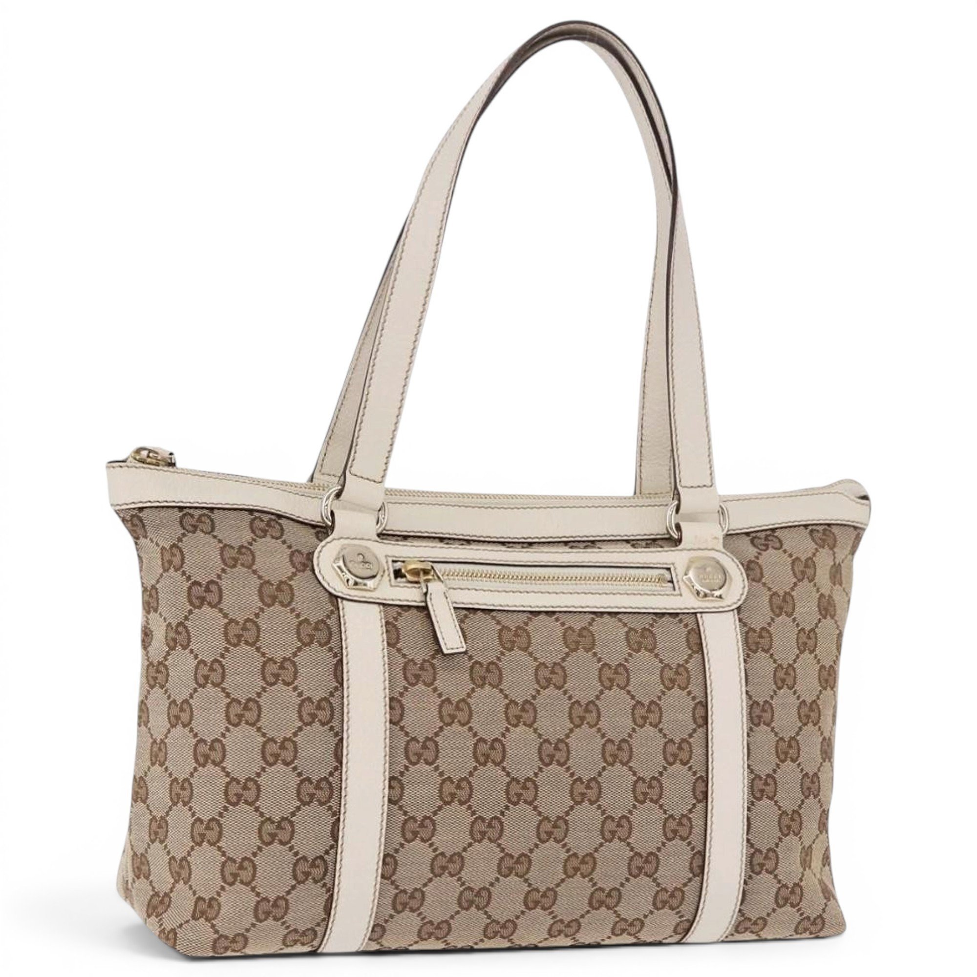 Leather tote