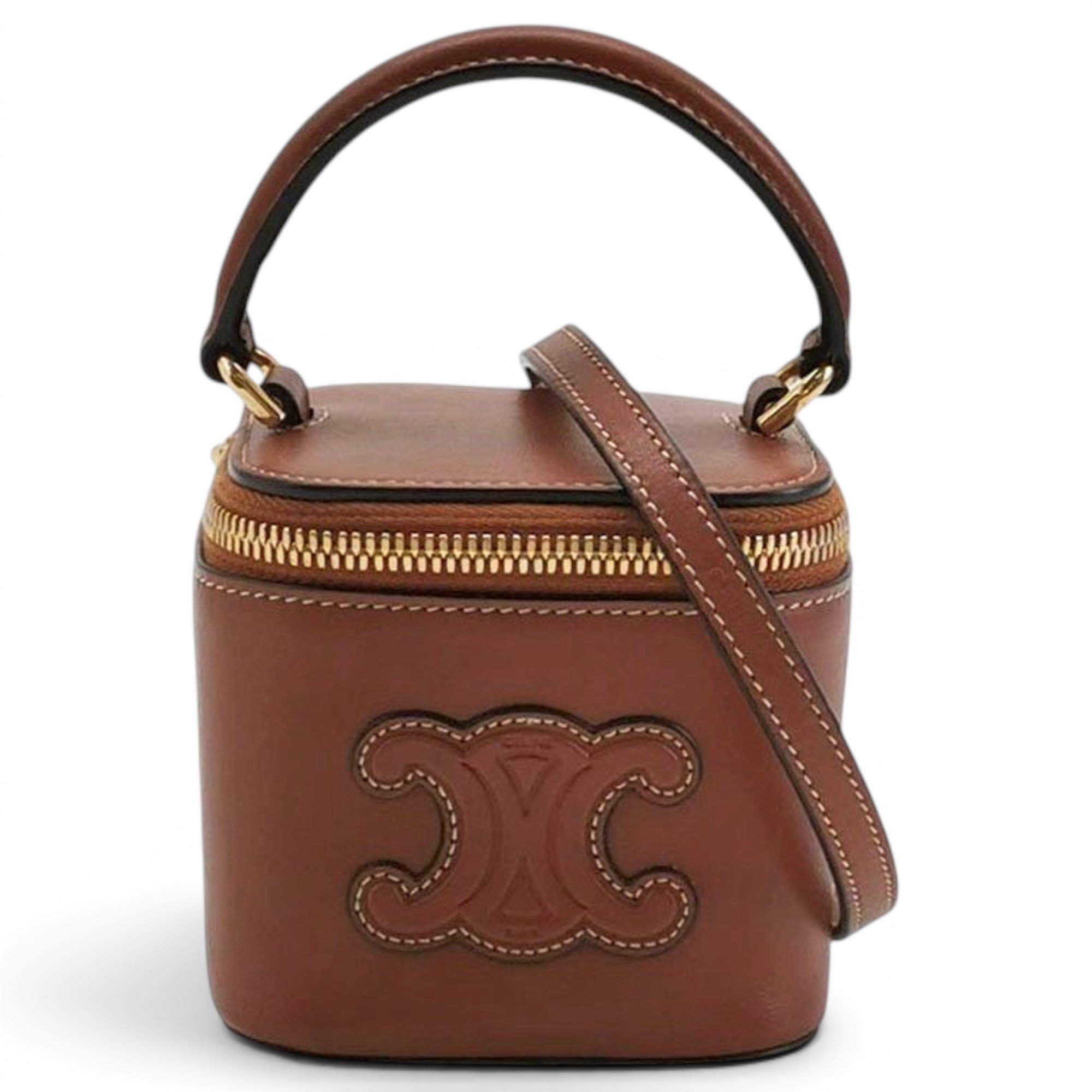 Leather tote