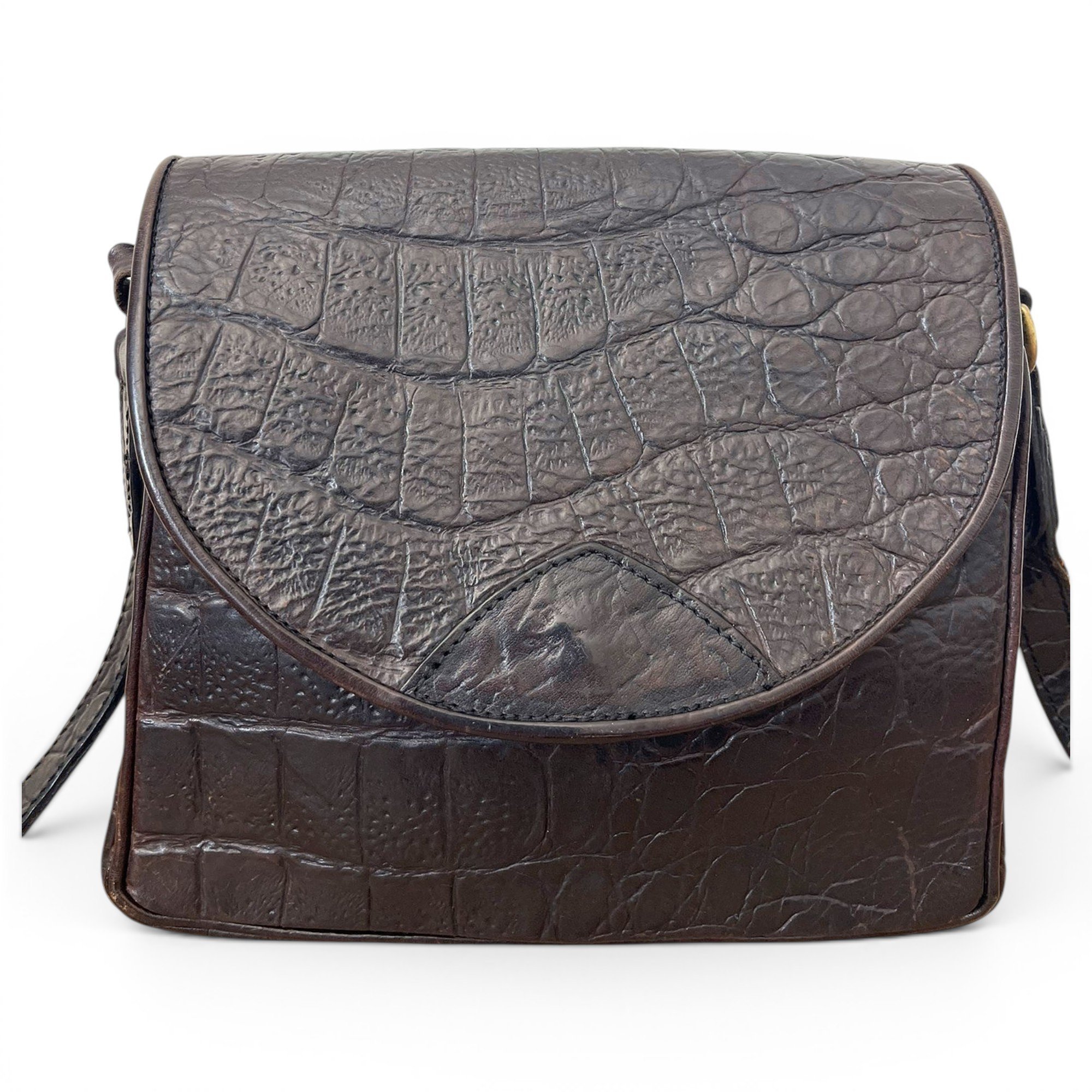 Leather crossbody bag