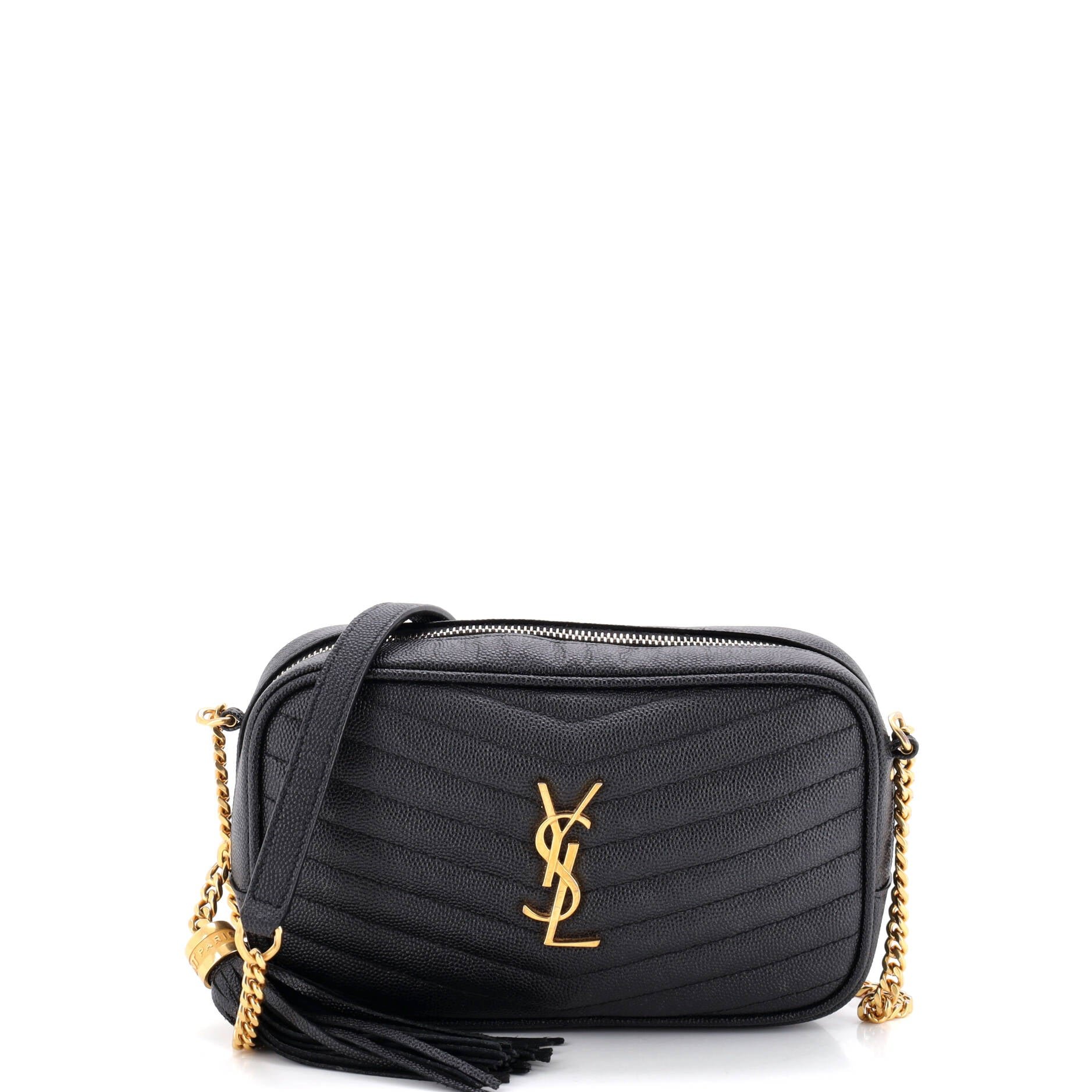 LouLou Crossbody Bag Matelasse Chevron Leather Mini