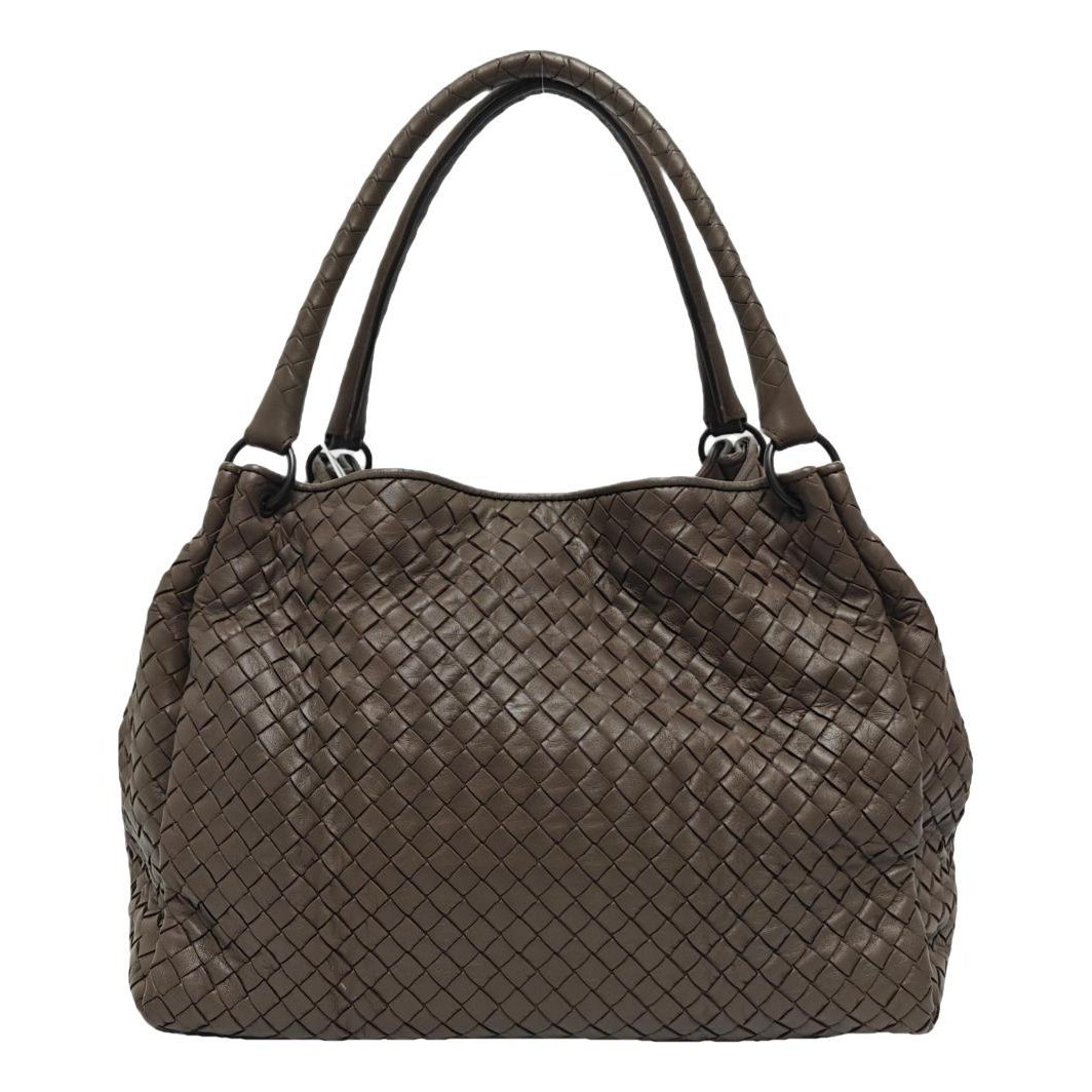 Parachute leather handbag