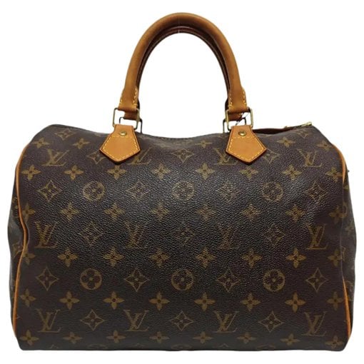 Nano Speedy / Mini HL leather handbag