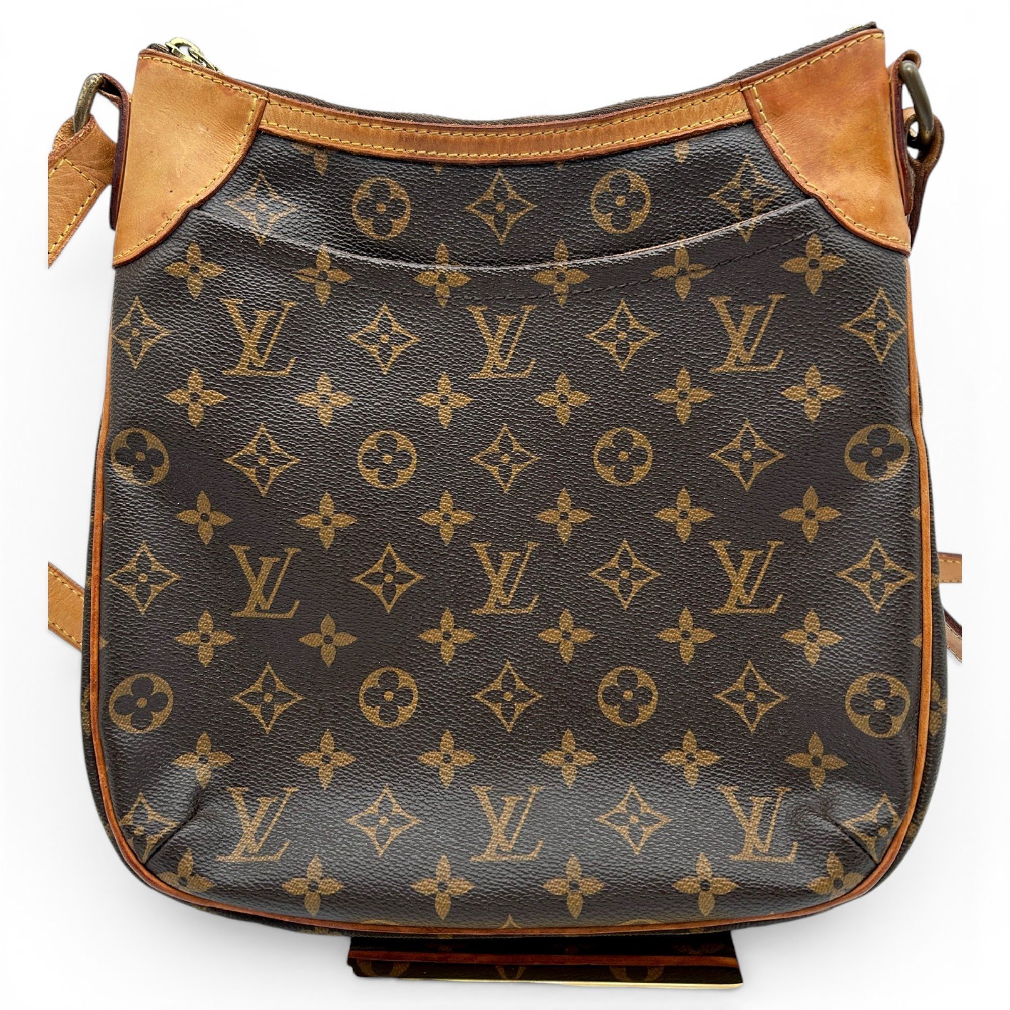 Odéon leather crossbody bag