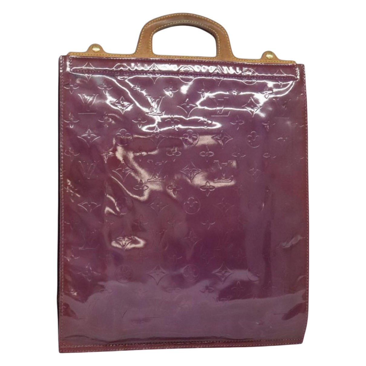 Stanton patent leather tote