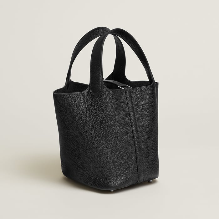 Noir Picotin Lock 18 Bag
