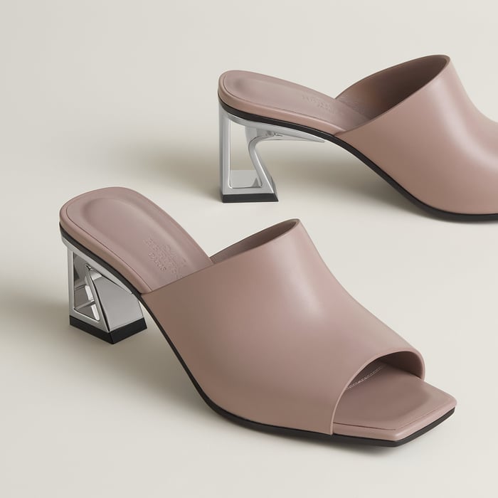 Rose Pâle Kylie 60 Mule