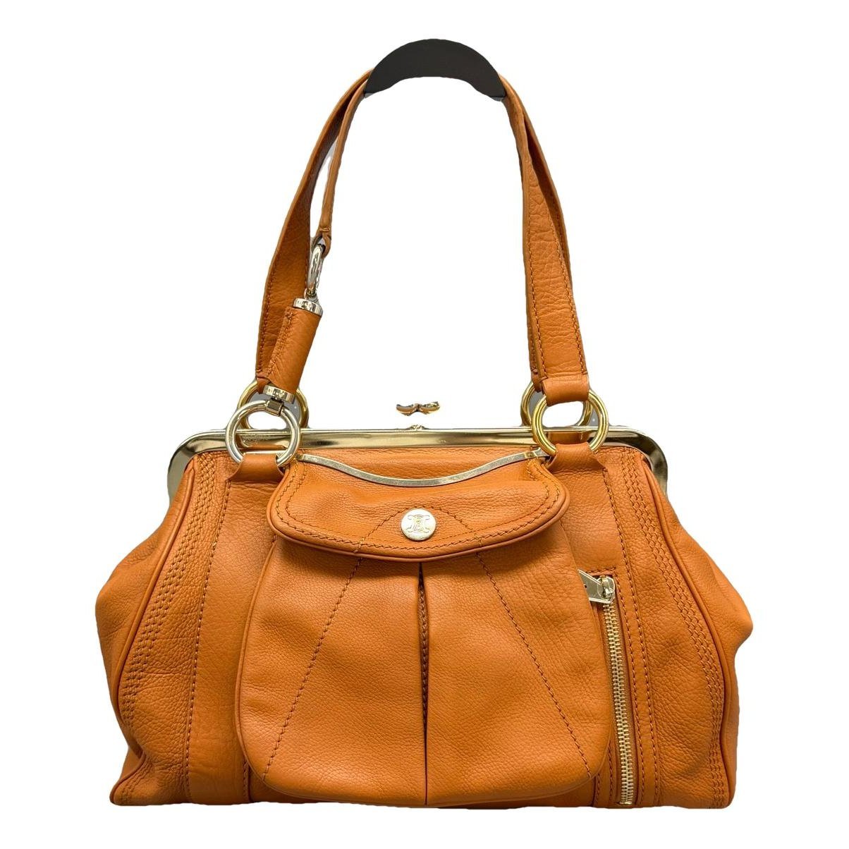 Leather handbag