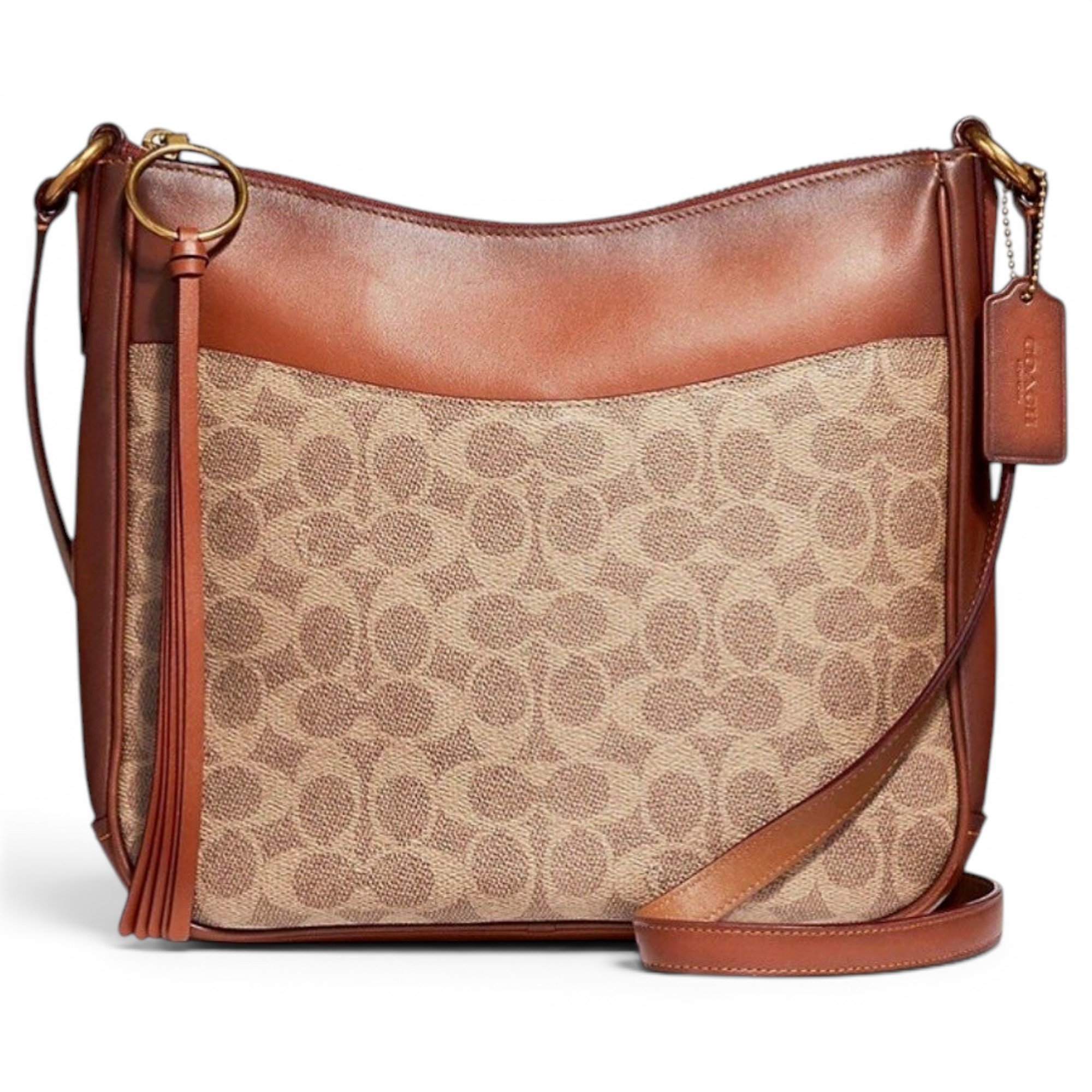 Leather crossbody bag
