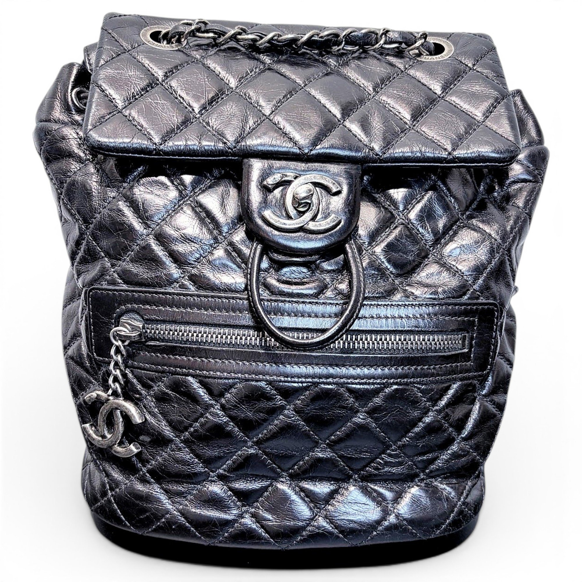 Duma leather backpack