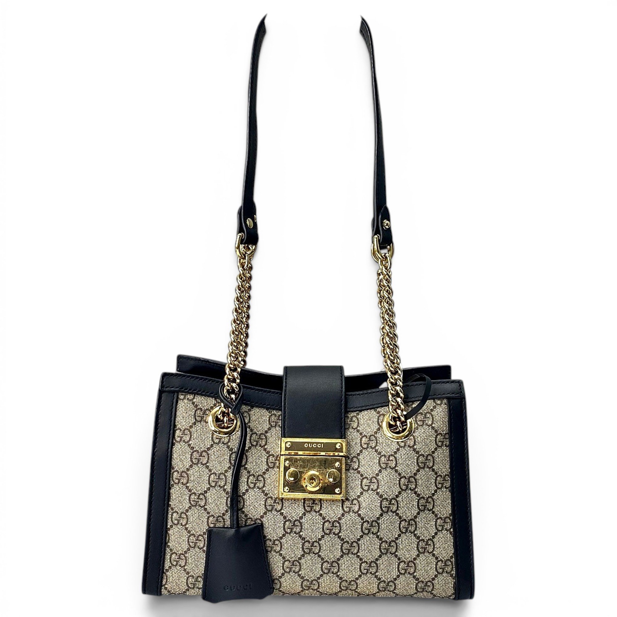 Padlock cloth handbag