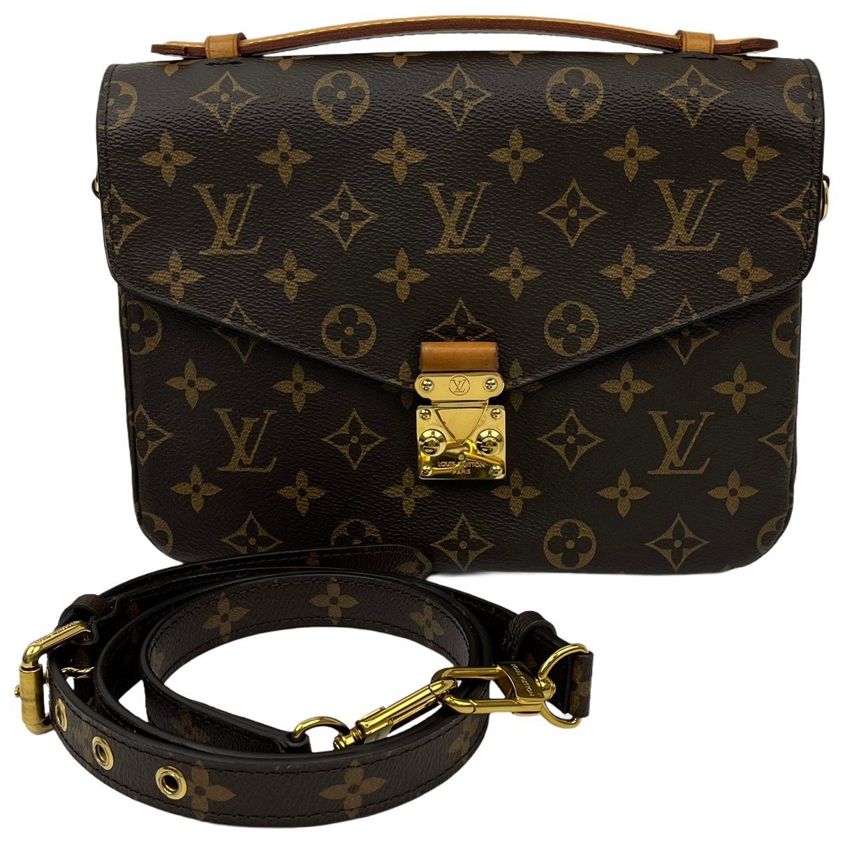 Metis leather handbag