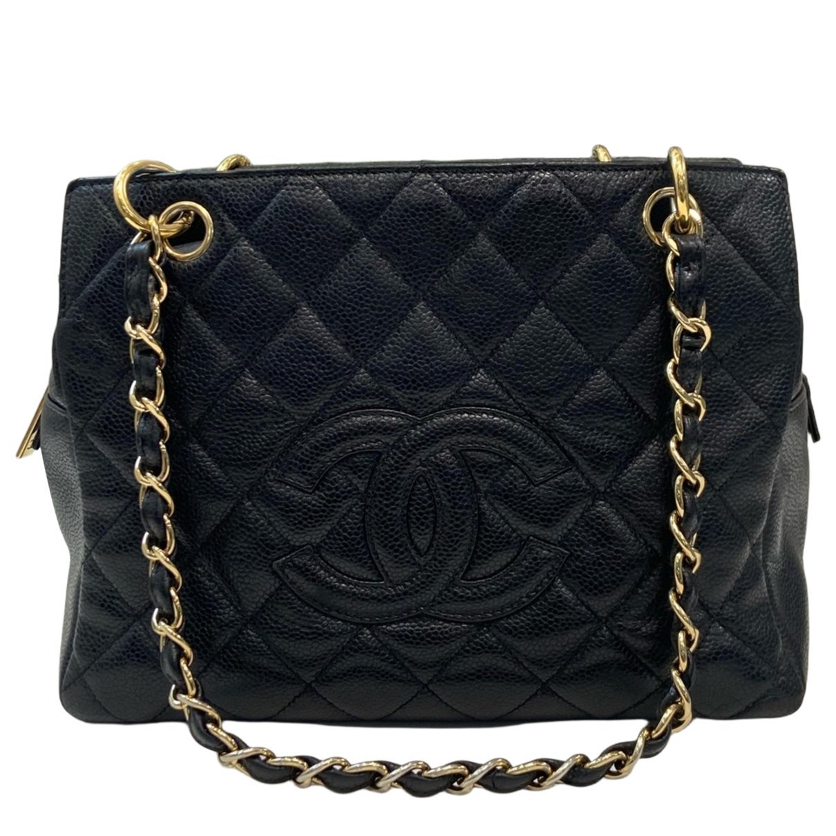 Grand shopping leather tote