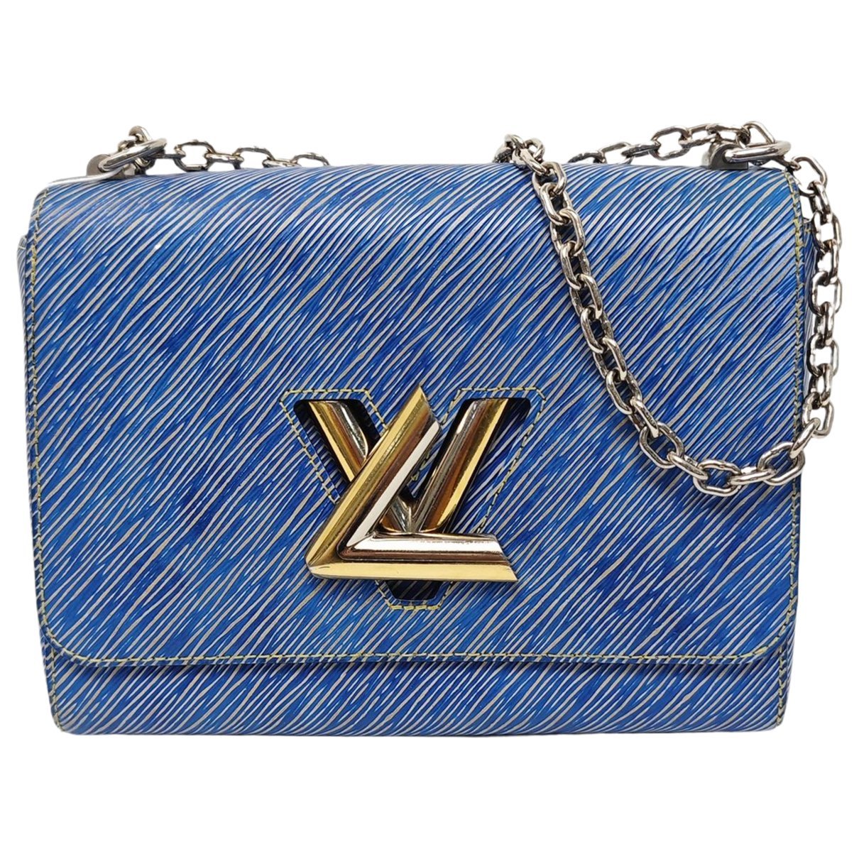 Twist leather crossbody bag