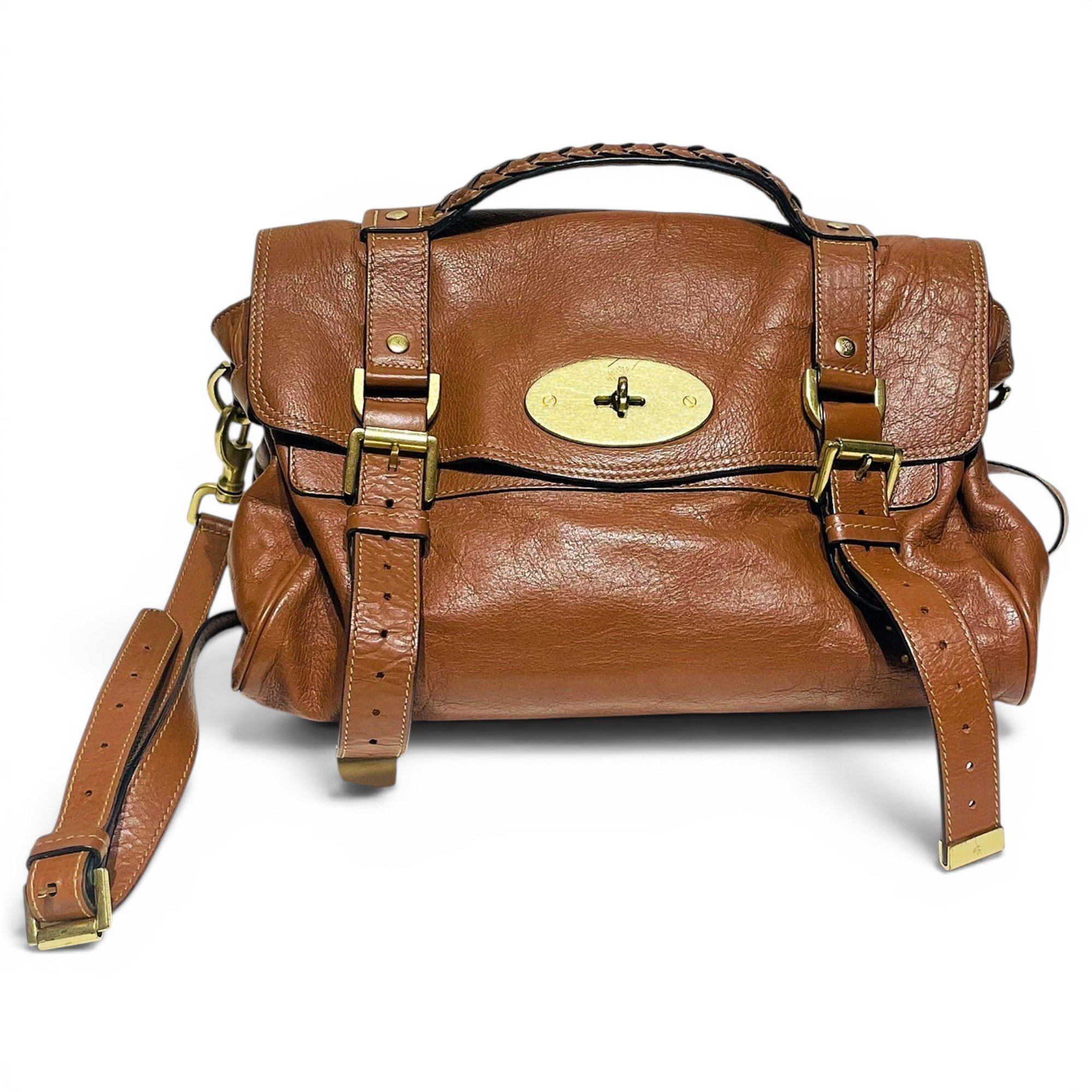 Alexa leather handbag