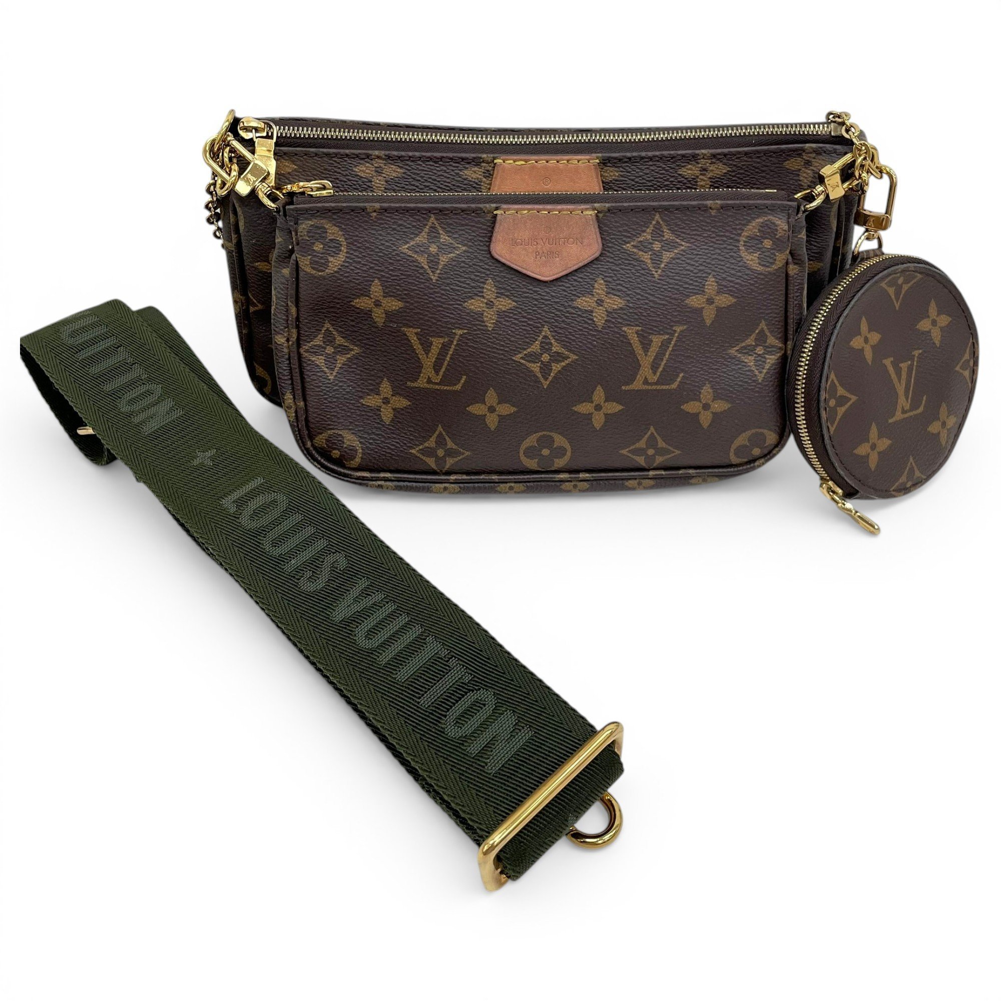 Multi Pochette Accessoires leather crossbody bag