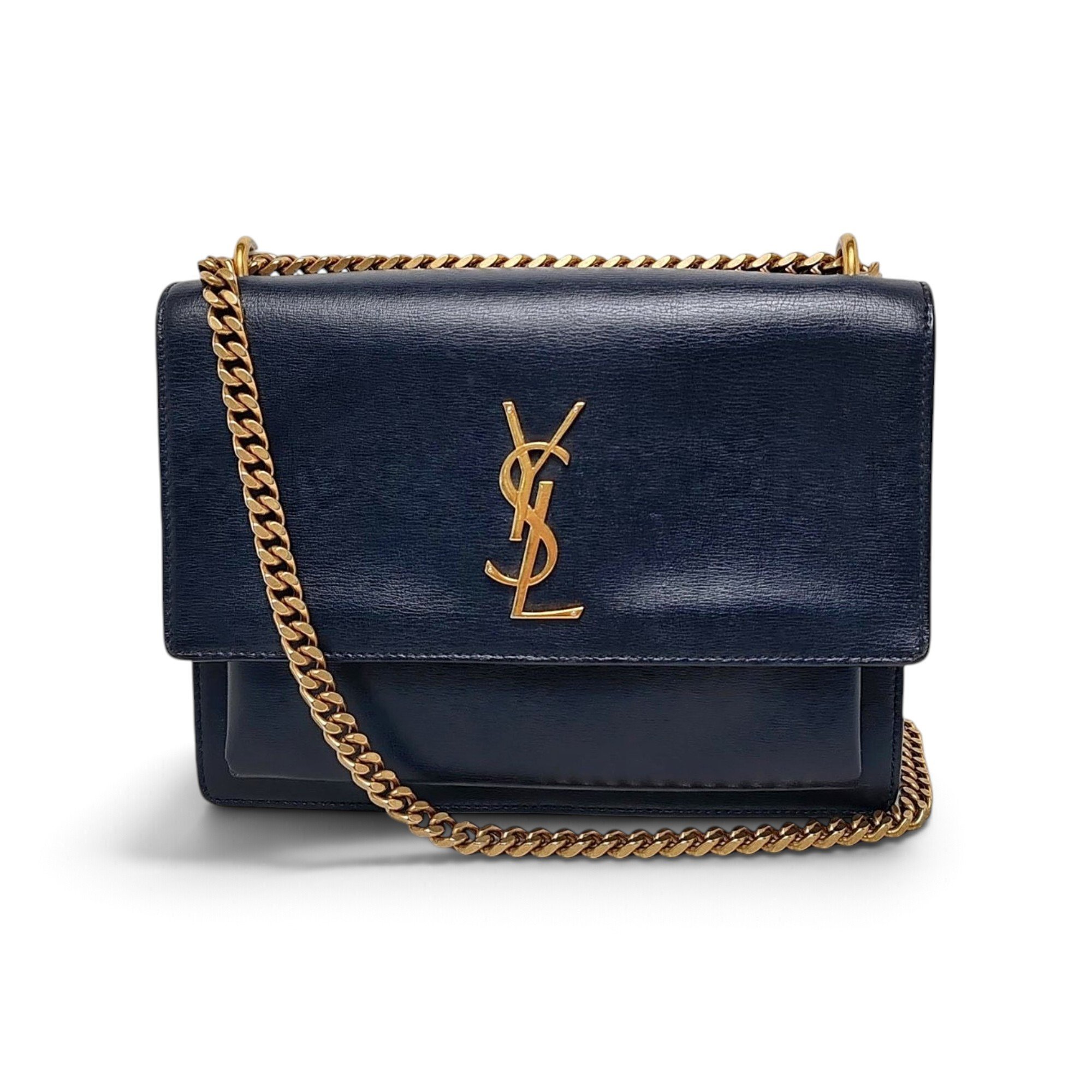 Sunset leather handbag