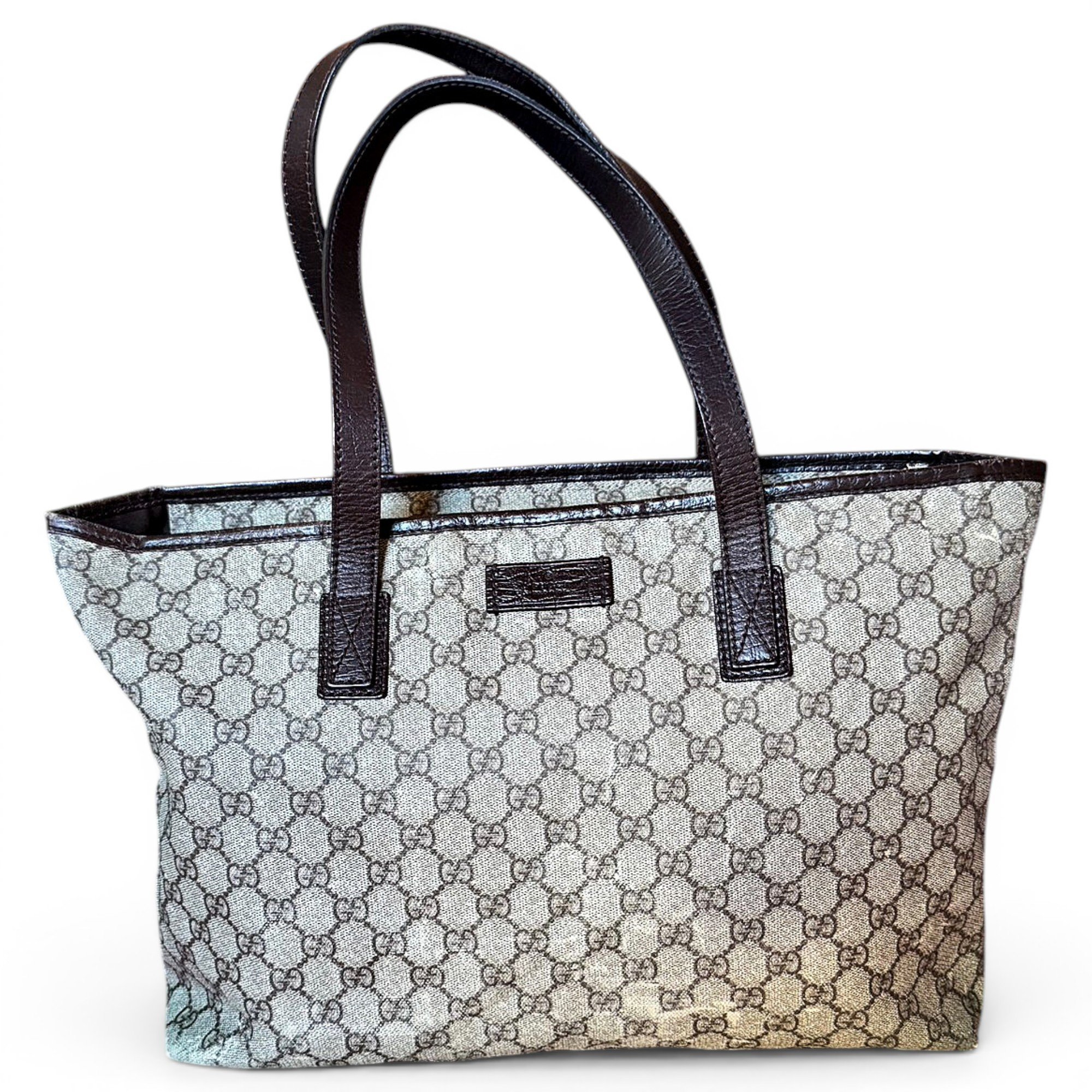 Joy leather tote
