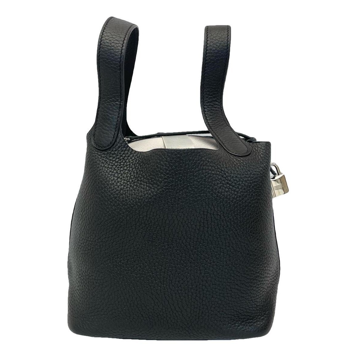Picotin leather handbag