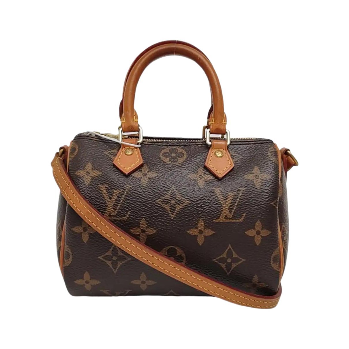 Nano Speedy / Mini HL leather handbag