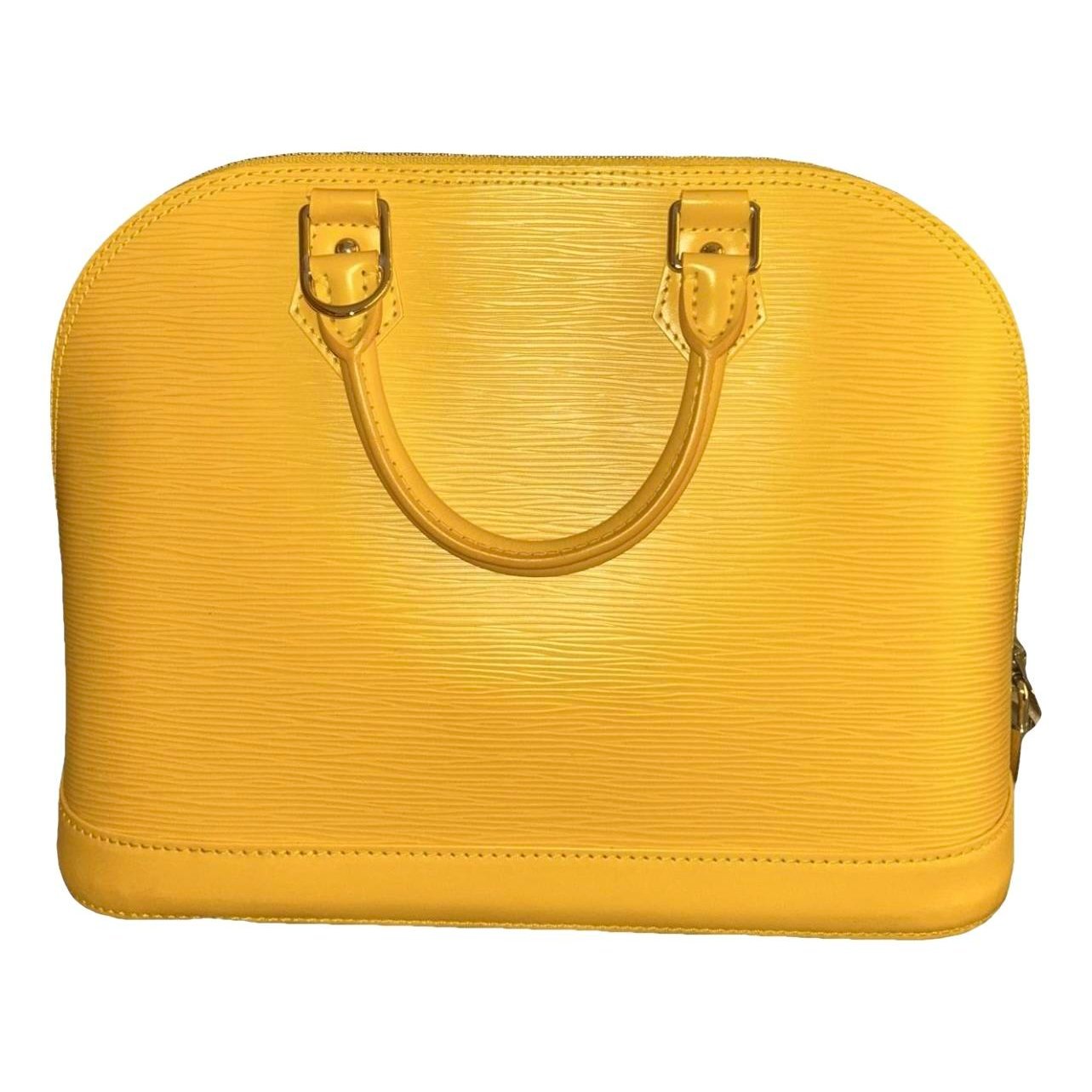 Alma leather handbag