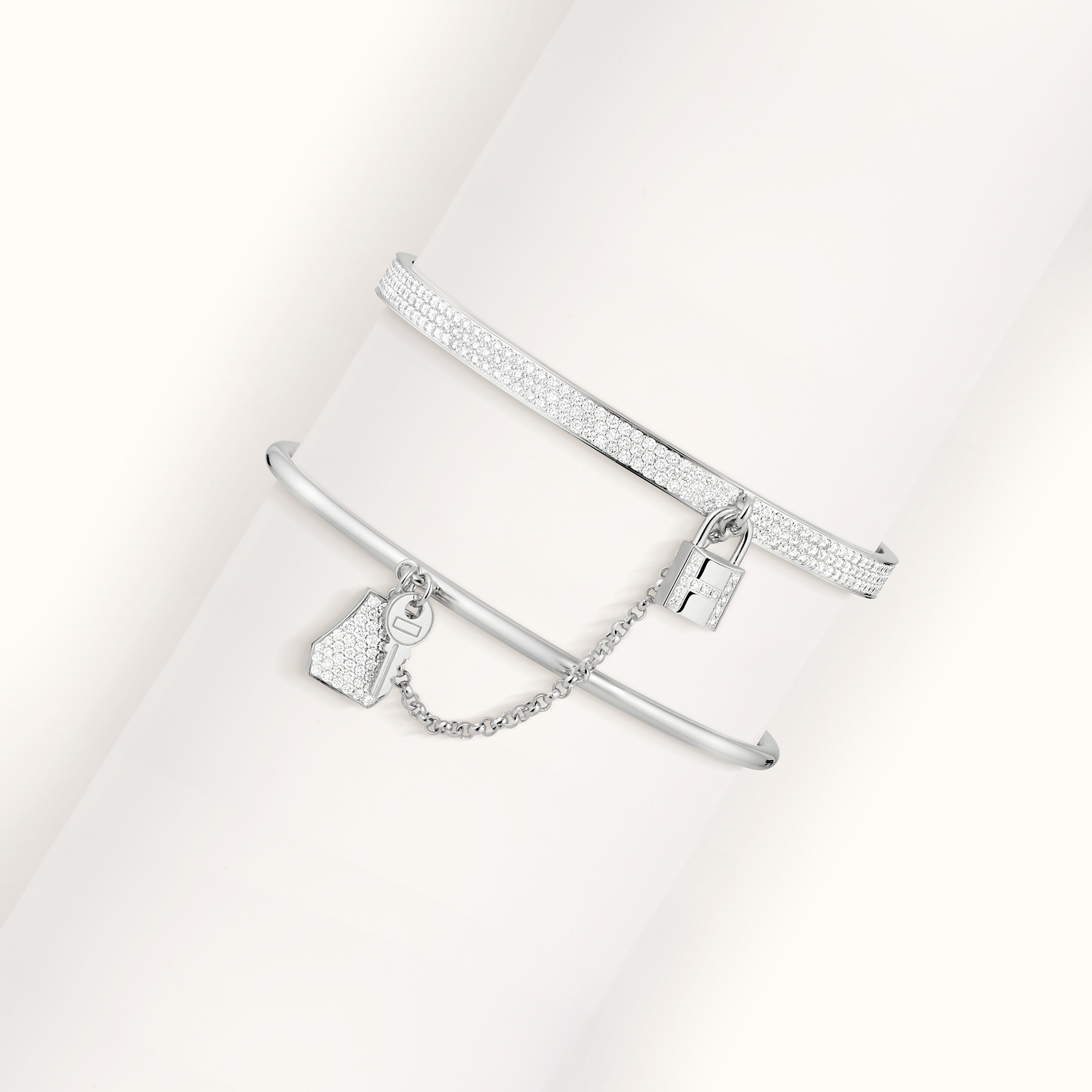 Kelly Cadenas double bracelet, small model