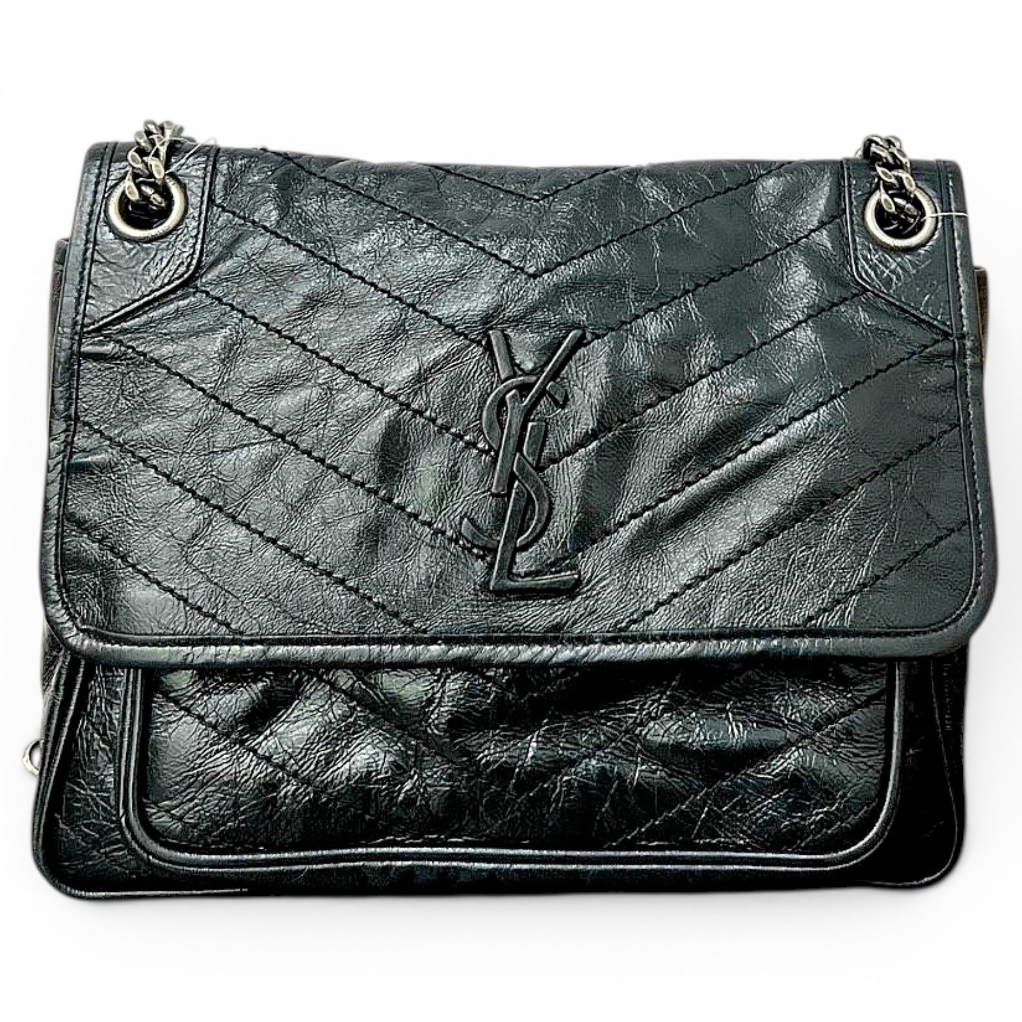 Niki leather crossbody bag