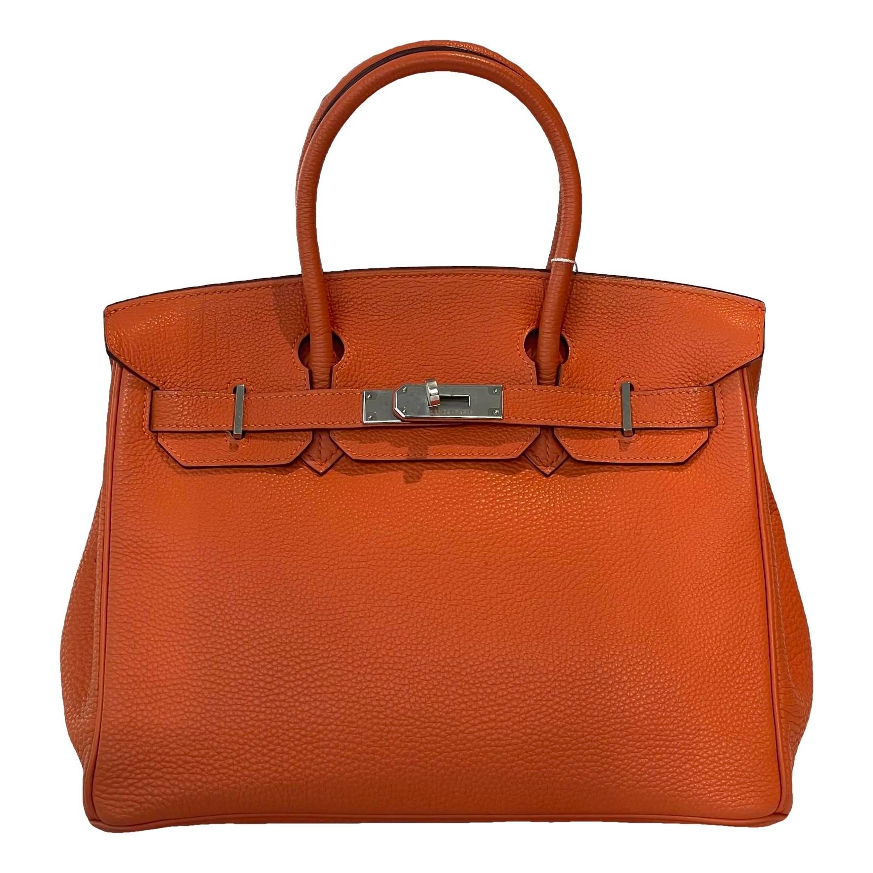 Birkin 35 leather handbag