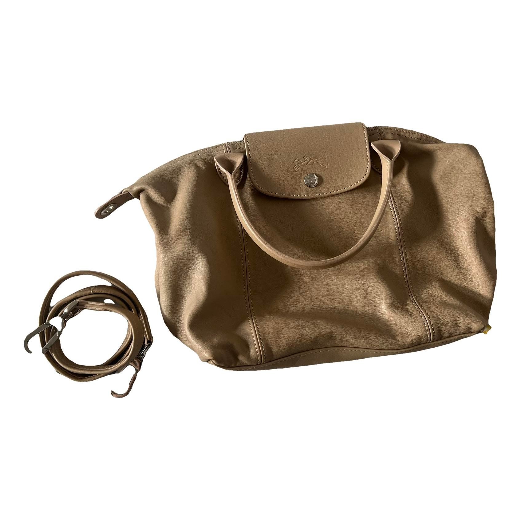 Pliage leather handbag