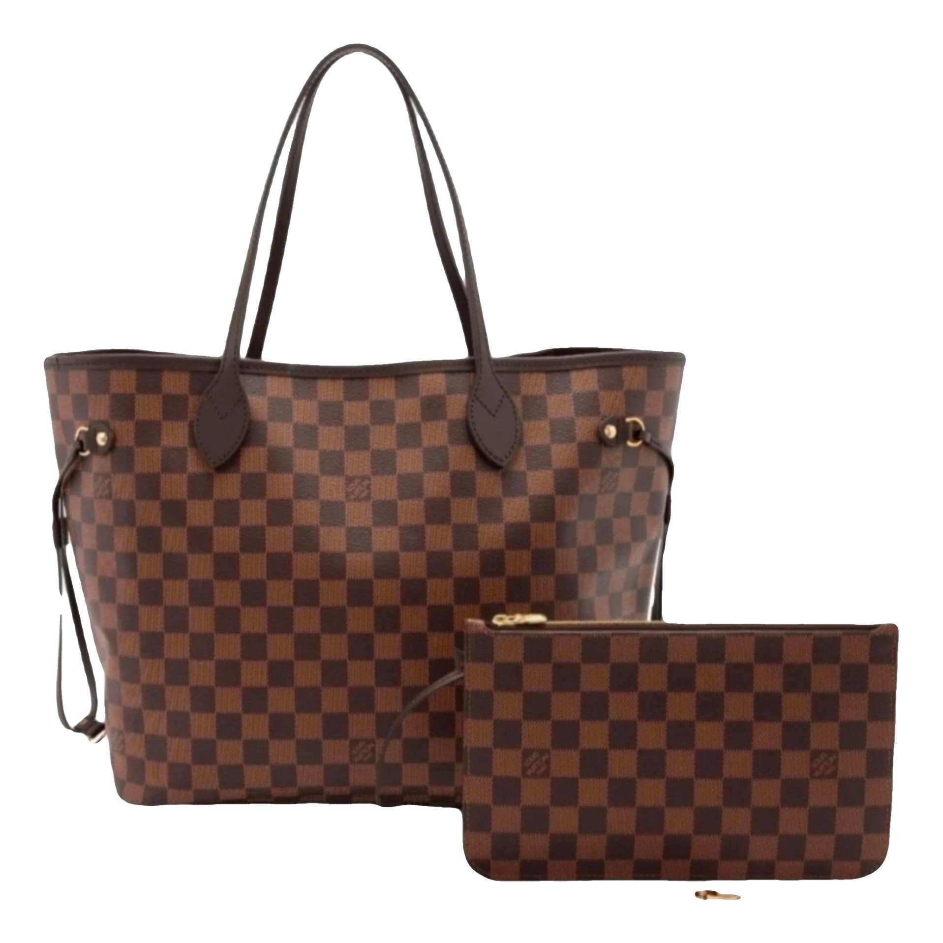 Neverfull leather tote