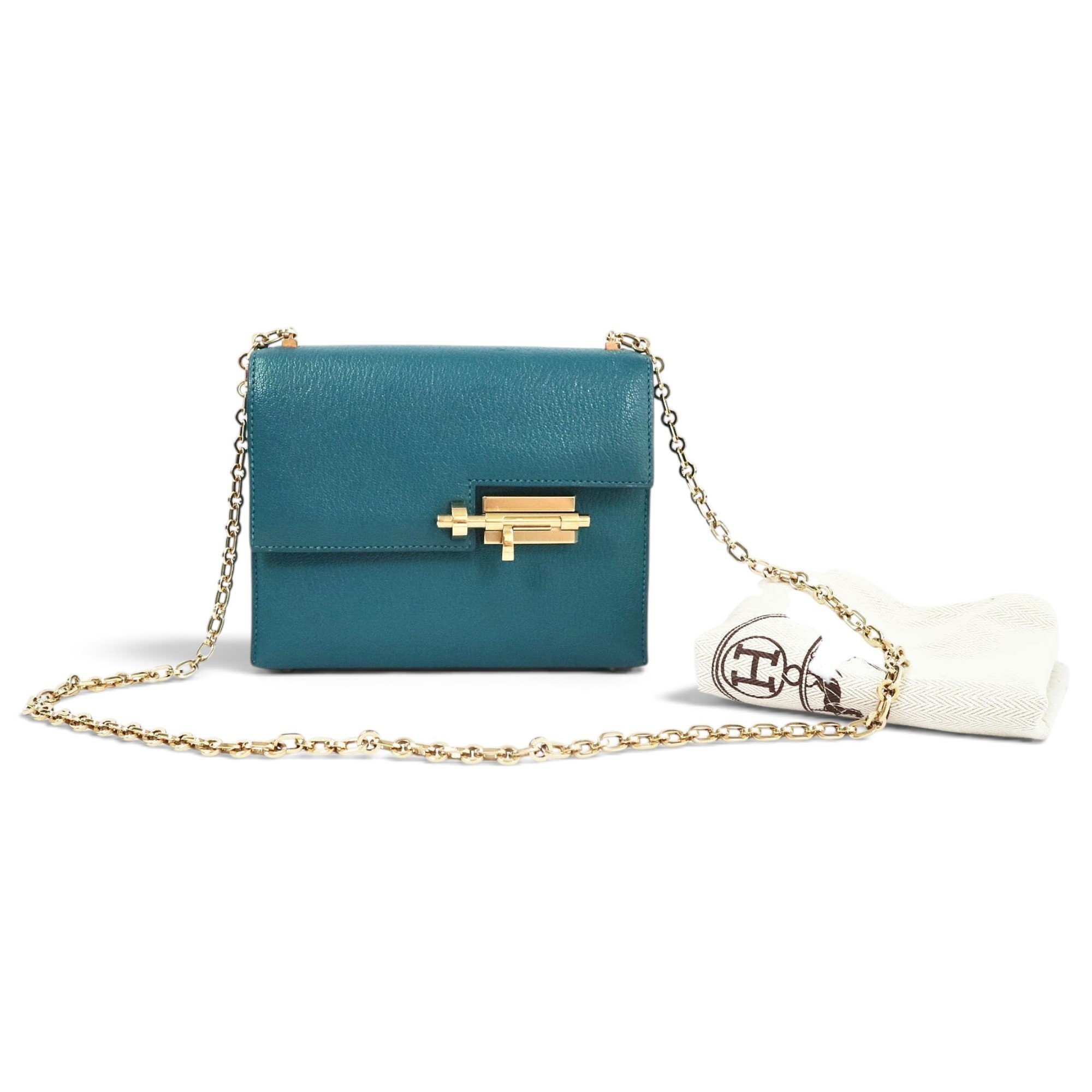 Verrou Mini leather handbag
