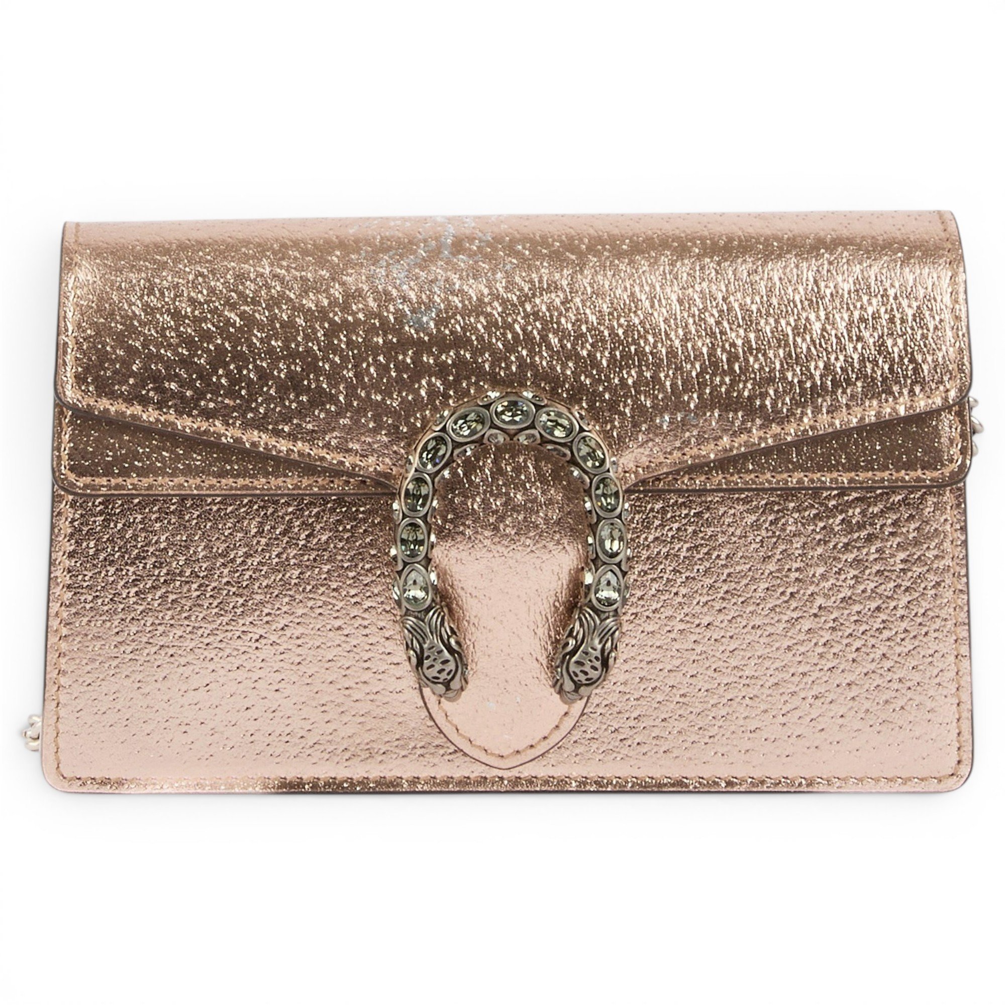 Dionysus Super Mini leather crossbody bag