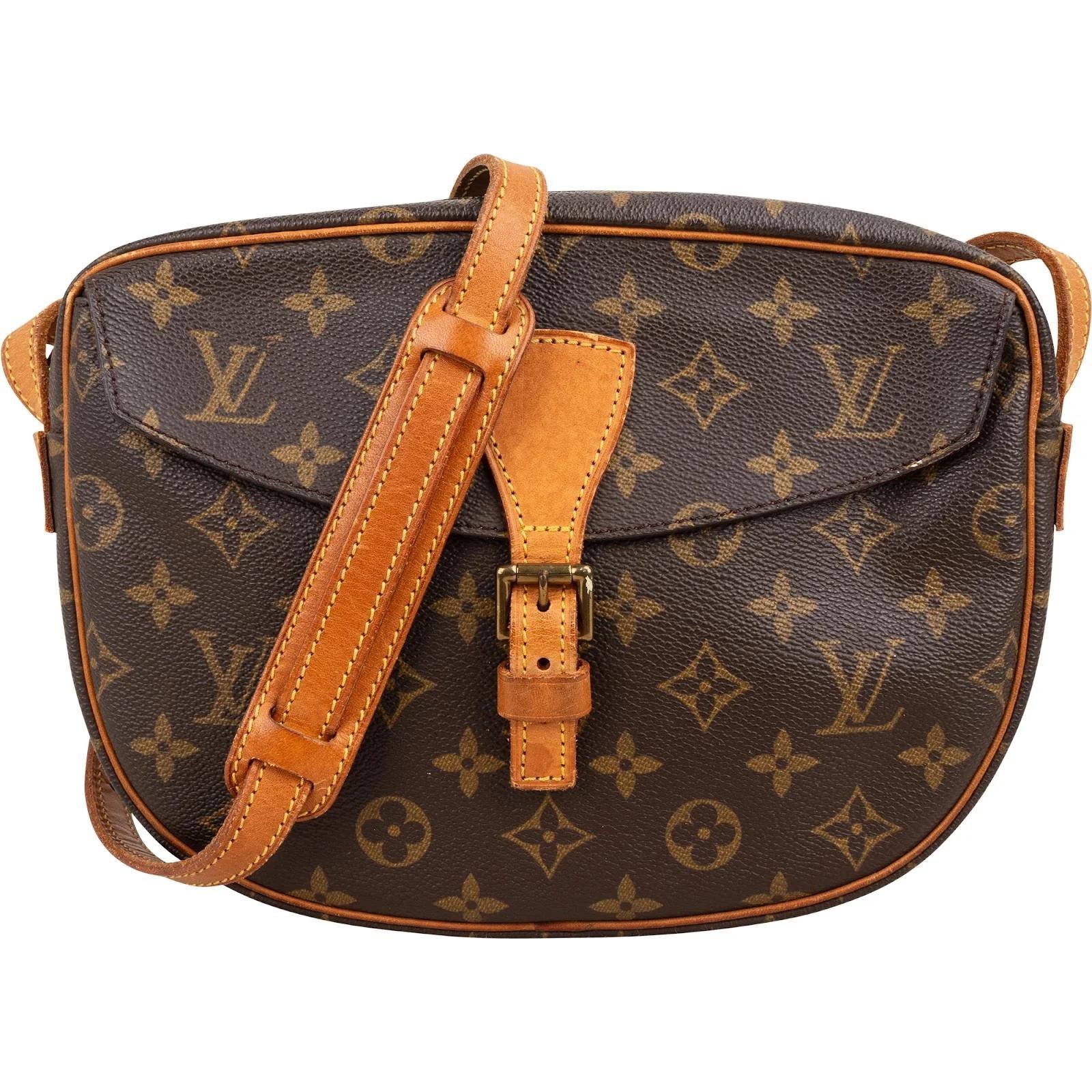Jeune fille leather crossbody bag