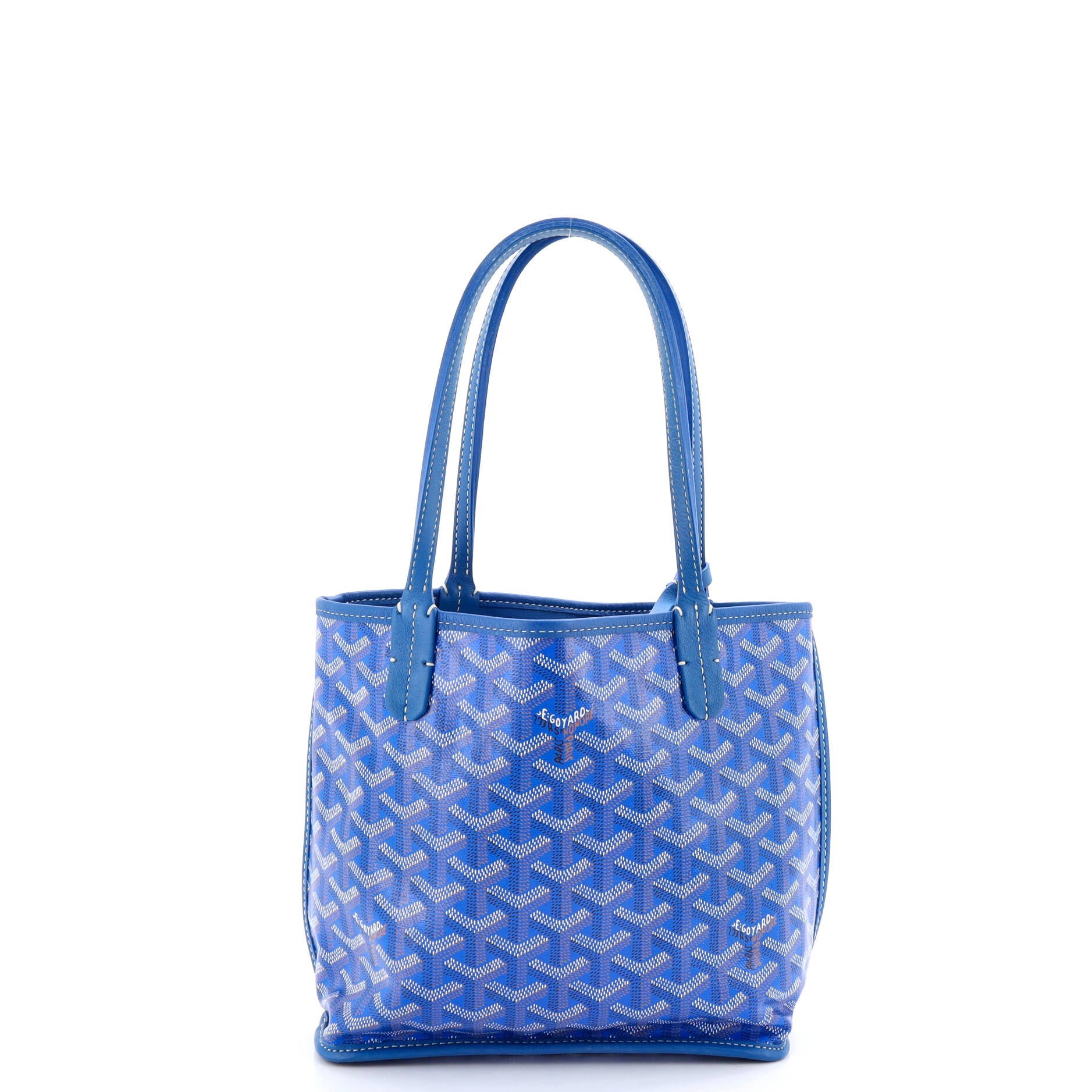 Goyard Anjou Reversible Tote Coated Canvas Mini