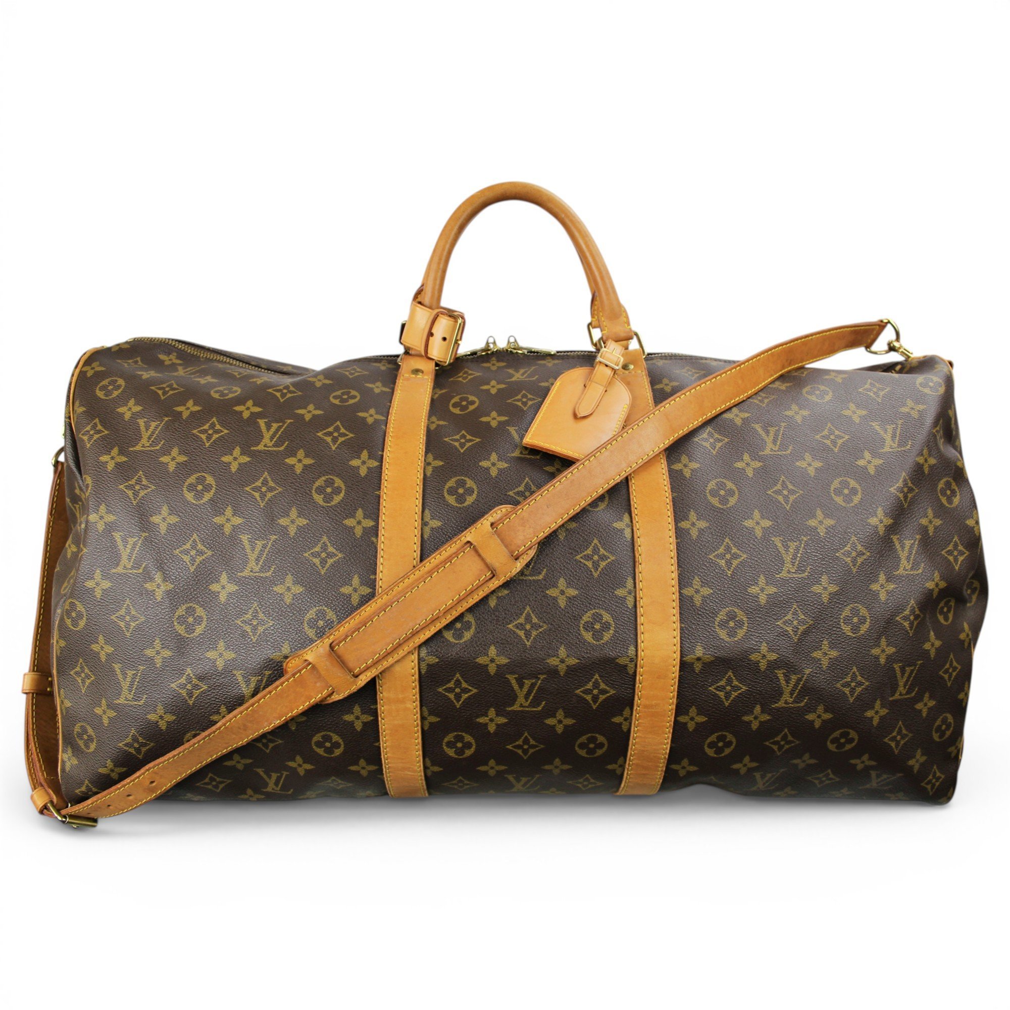 Keepall leather 48h bag