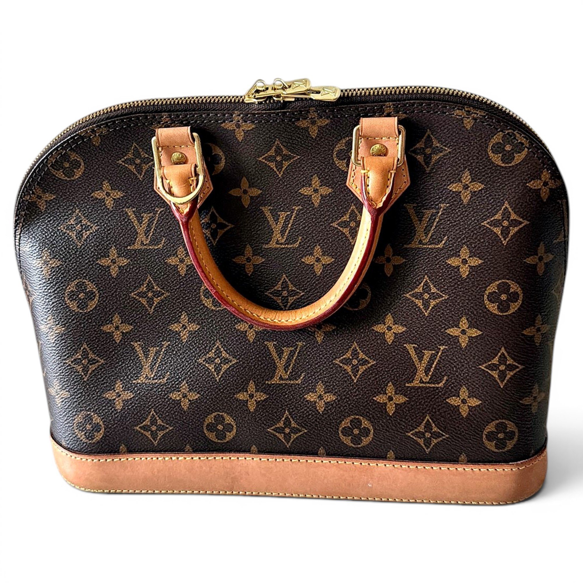 Alma leather handbag